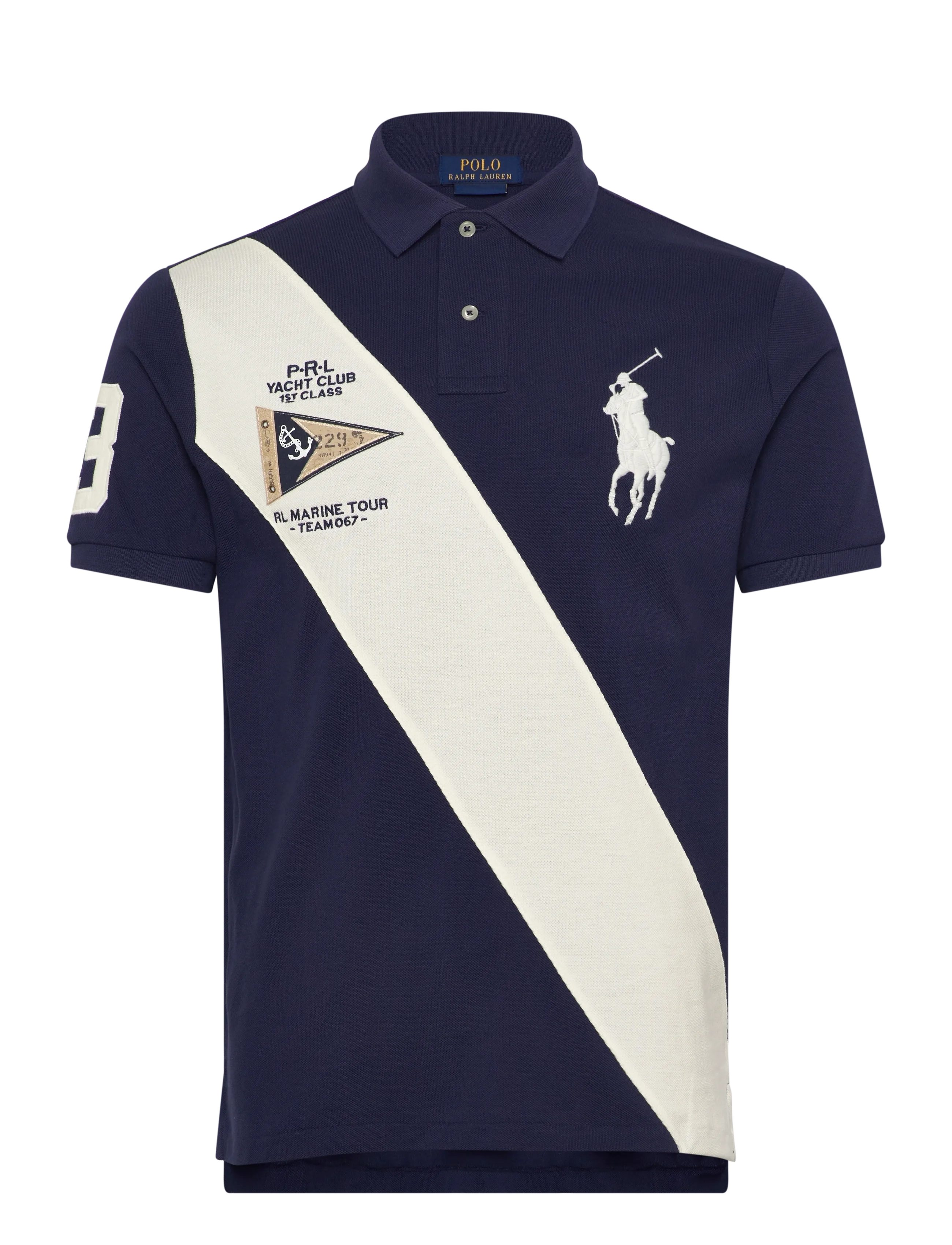 Polo Custom Slim Fit med Big Pony 2