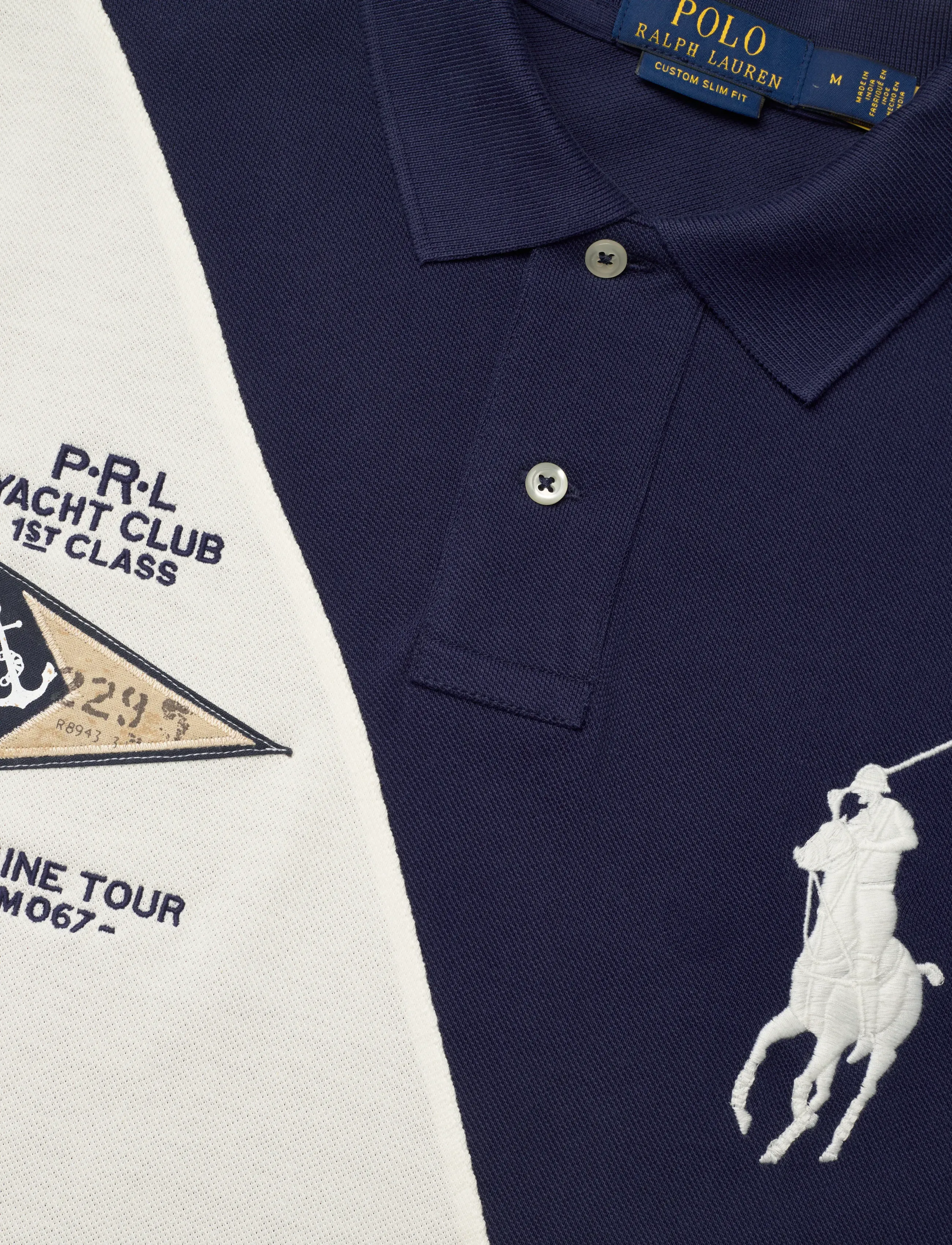Polo Ralph Lauren - Custom Slim Fit Big Pony Mesh Polo Shirt - lühikeste varrukatega polod - newport navy/nevi - 2