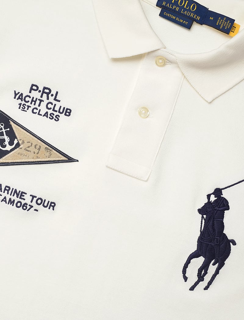 Polo Ralph Lauren - Custom Slim Fit Big Pony Polo Shirt - kurzärmelig - nevis - 2