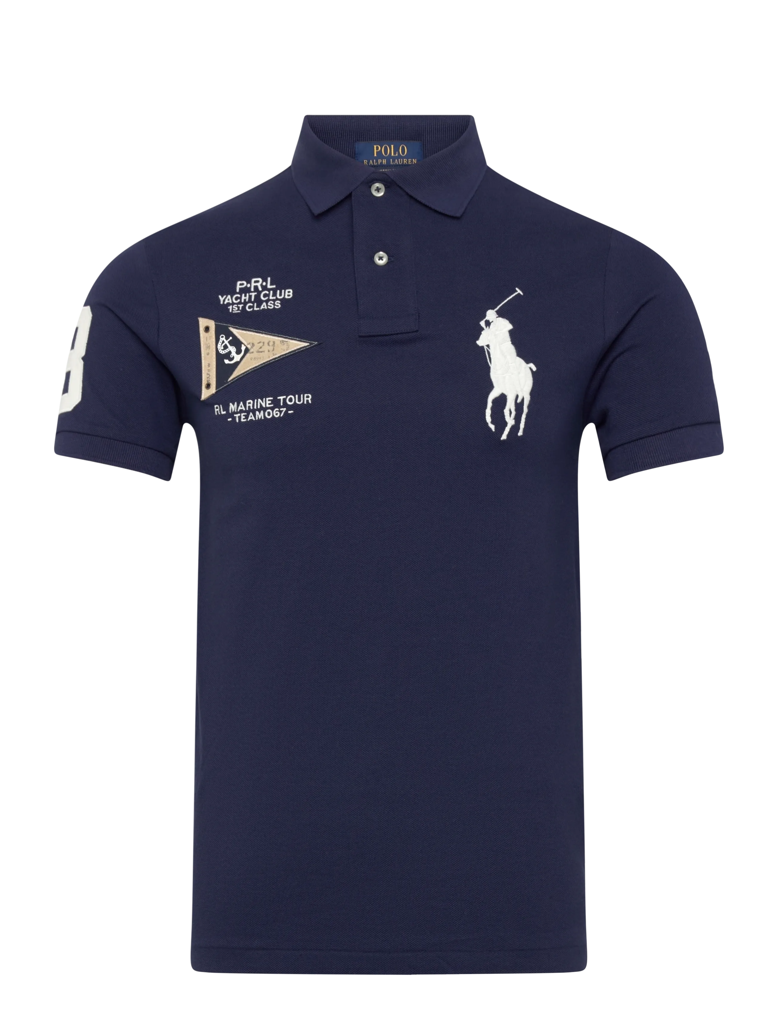 Polotröja med Big Pony Custom Slim Fit 2
