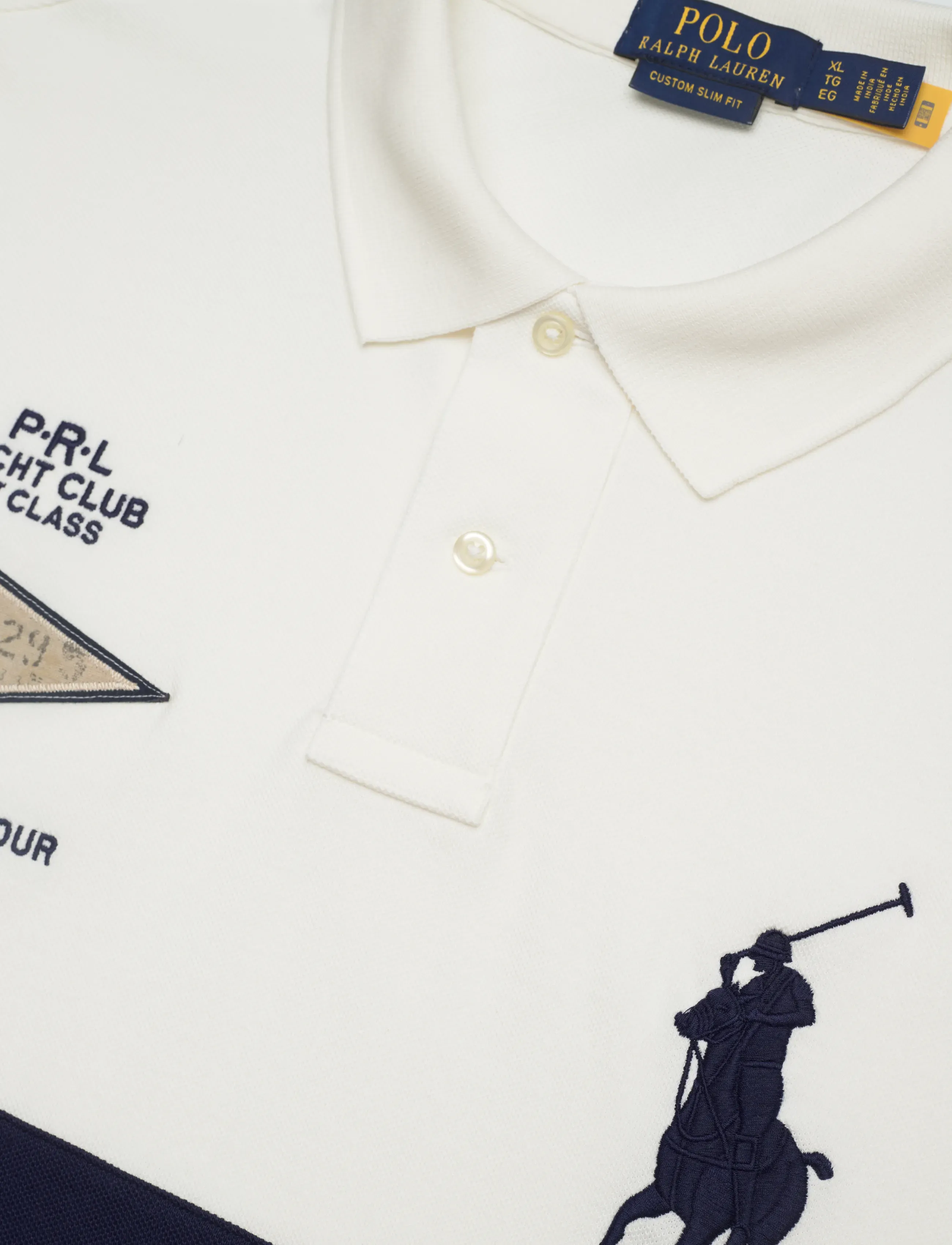 Polo Ralph Lauren - Custom Slim Fit Big Pony Mesh Polo Shirt - oberteile & t-shirts - nevis/ newport na - 2