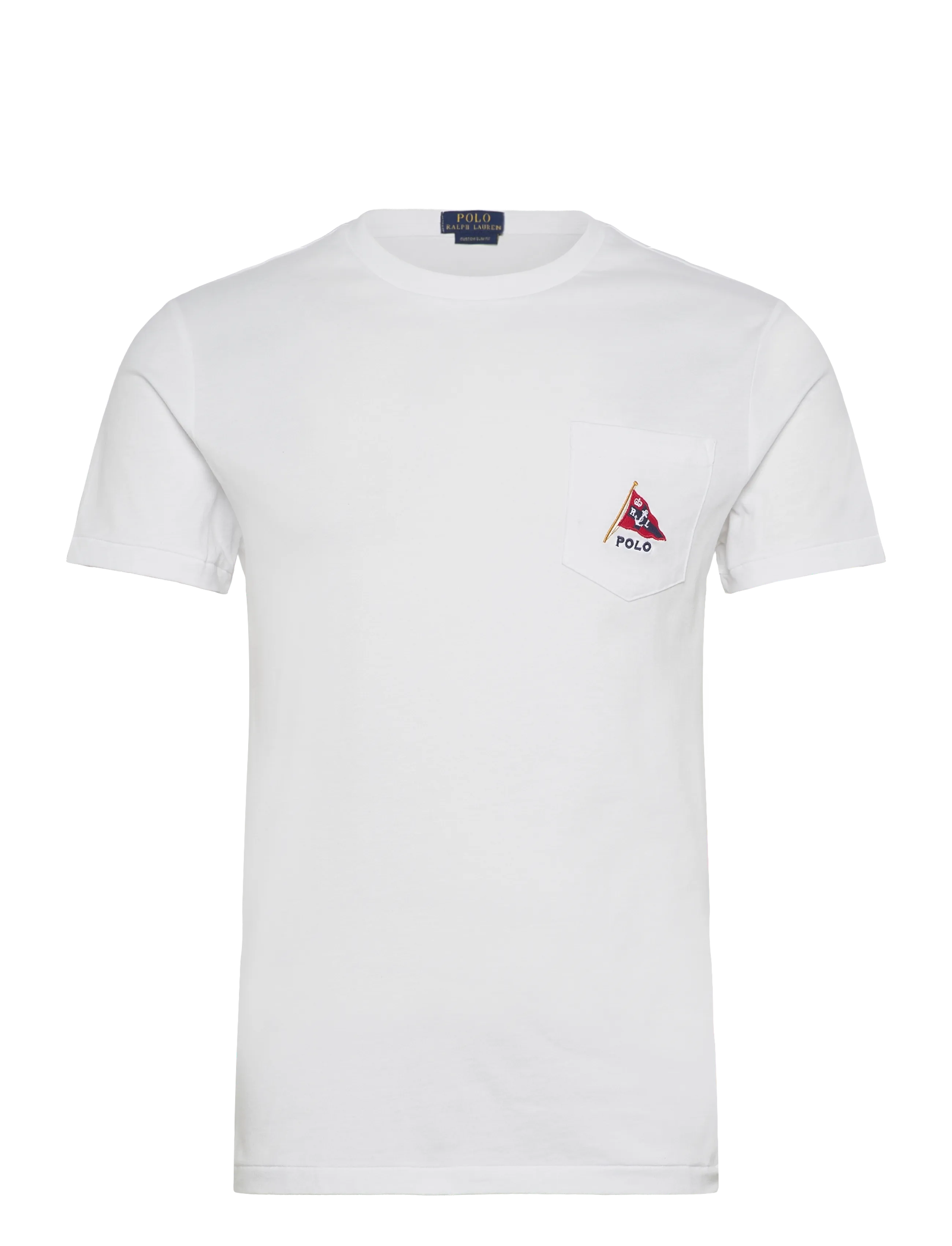 Polo Ralph Lauren Custom Slim Fit Polo Bear T-Shirt, XXL, White, T-Shirts > Kortærmede, Herre