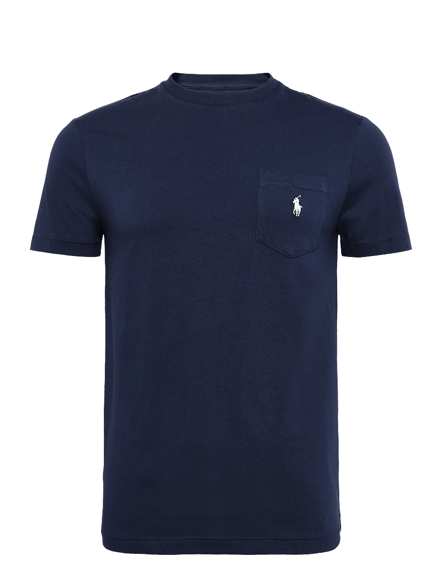 Polo Ralph Lauren - 26/1 JERSEY-KNT-T-SHIRT - short-sleeved t-shirts - newport navy/c812 - 0