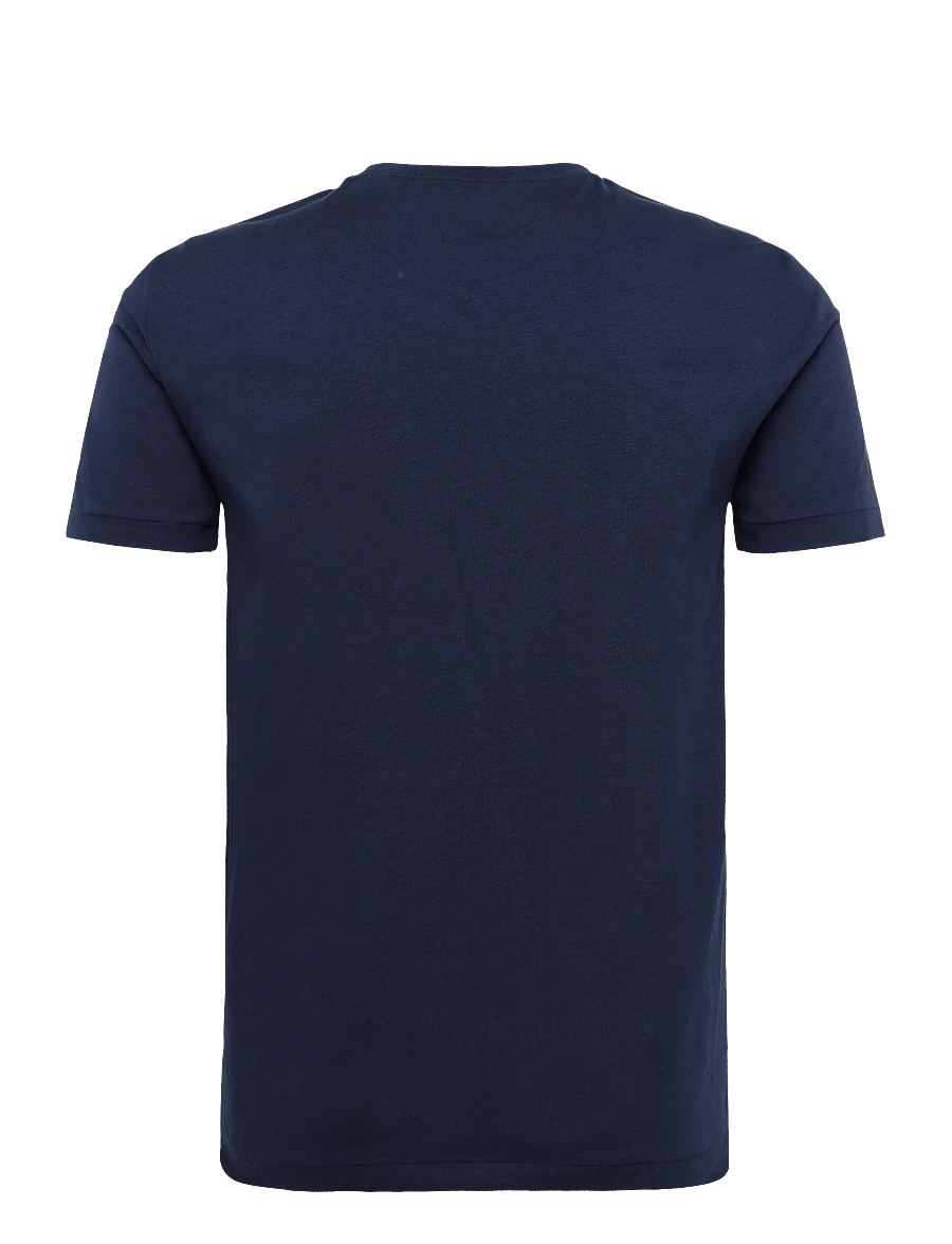 Polo Ralph Lauren - 26/1 JERSEY-KNT-T-SHIRT - short-sleeved t-shirts - newport navy/c812 - 1