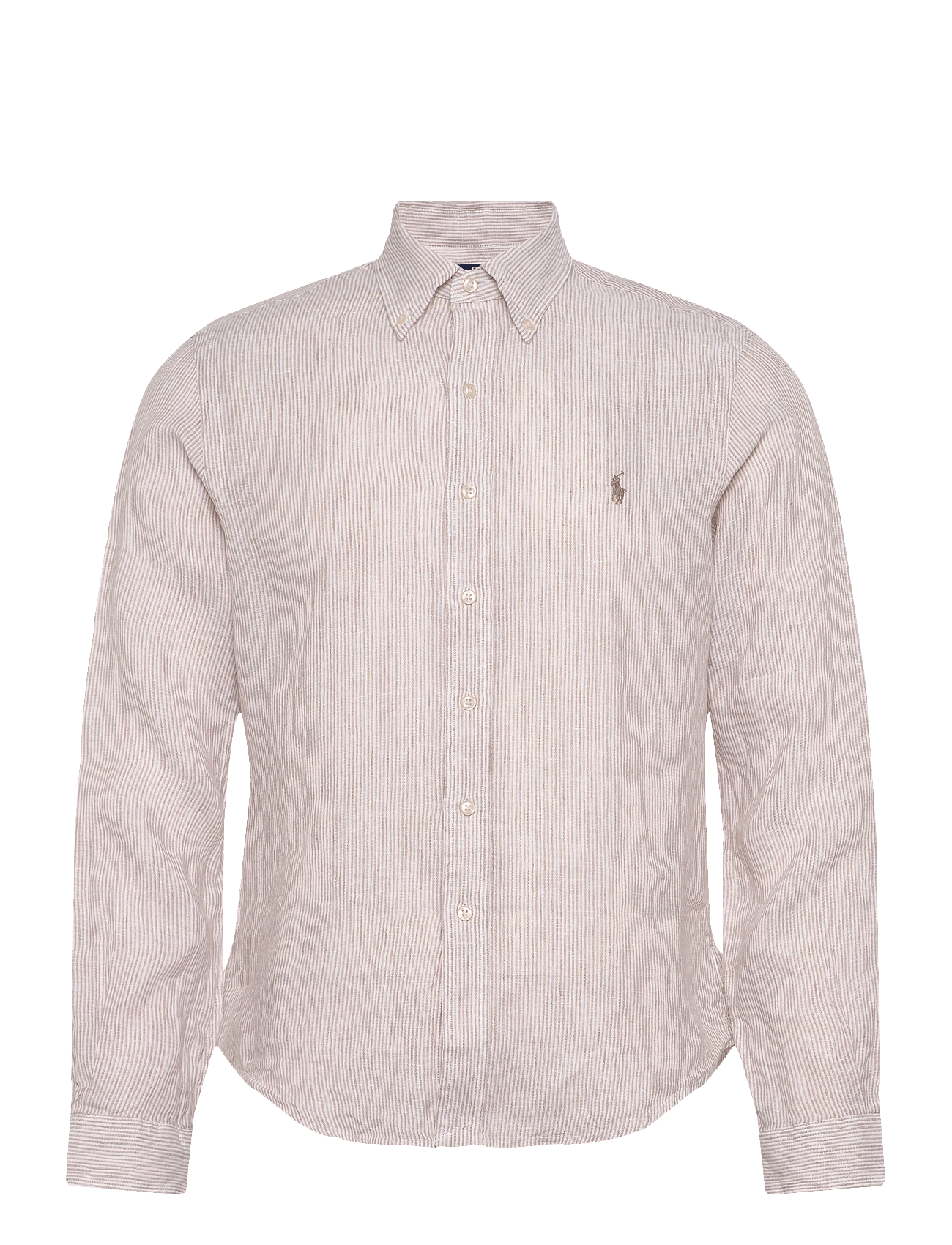 Polo Ralph Lauren | Custom Fit Striped Linen Shirt | XXL