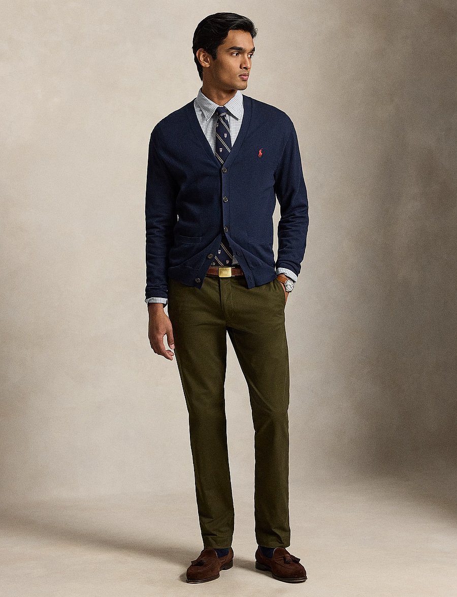 Polo Ralph Lauren - Greenwich Slim Fit Stretch Chino Pant - chinos - dark loden - 0