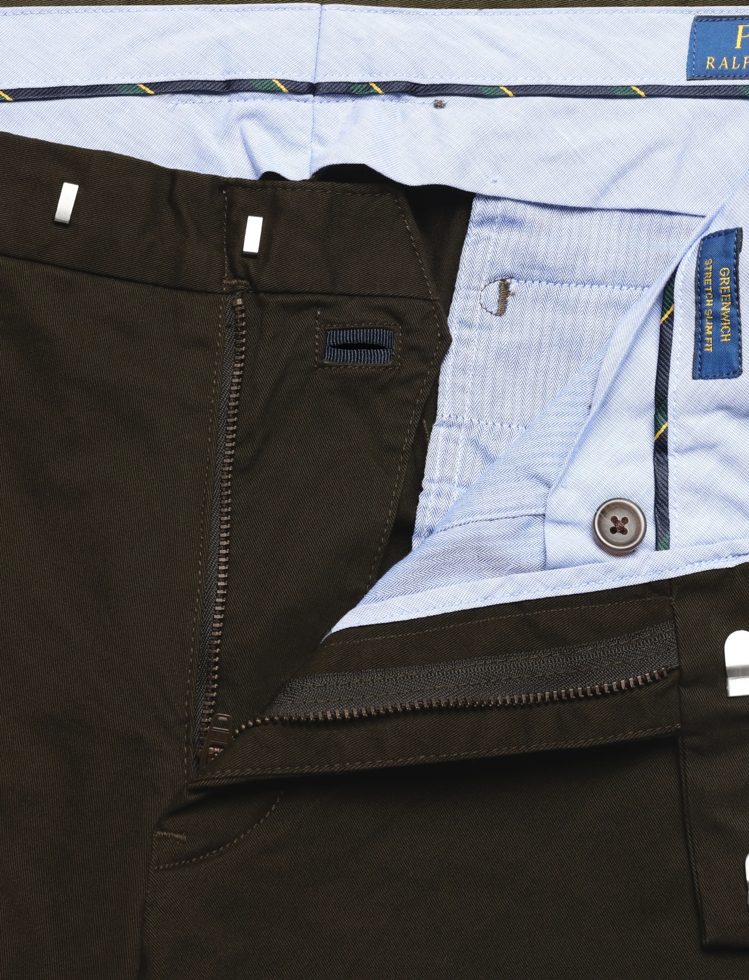 Polo Ralph Lauren - Greenwich Slim Fit Stretch Chino Pant - dark loden - 3