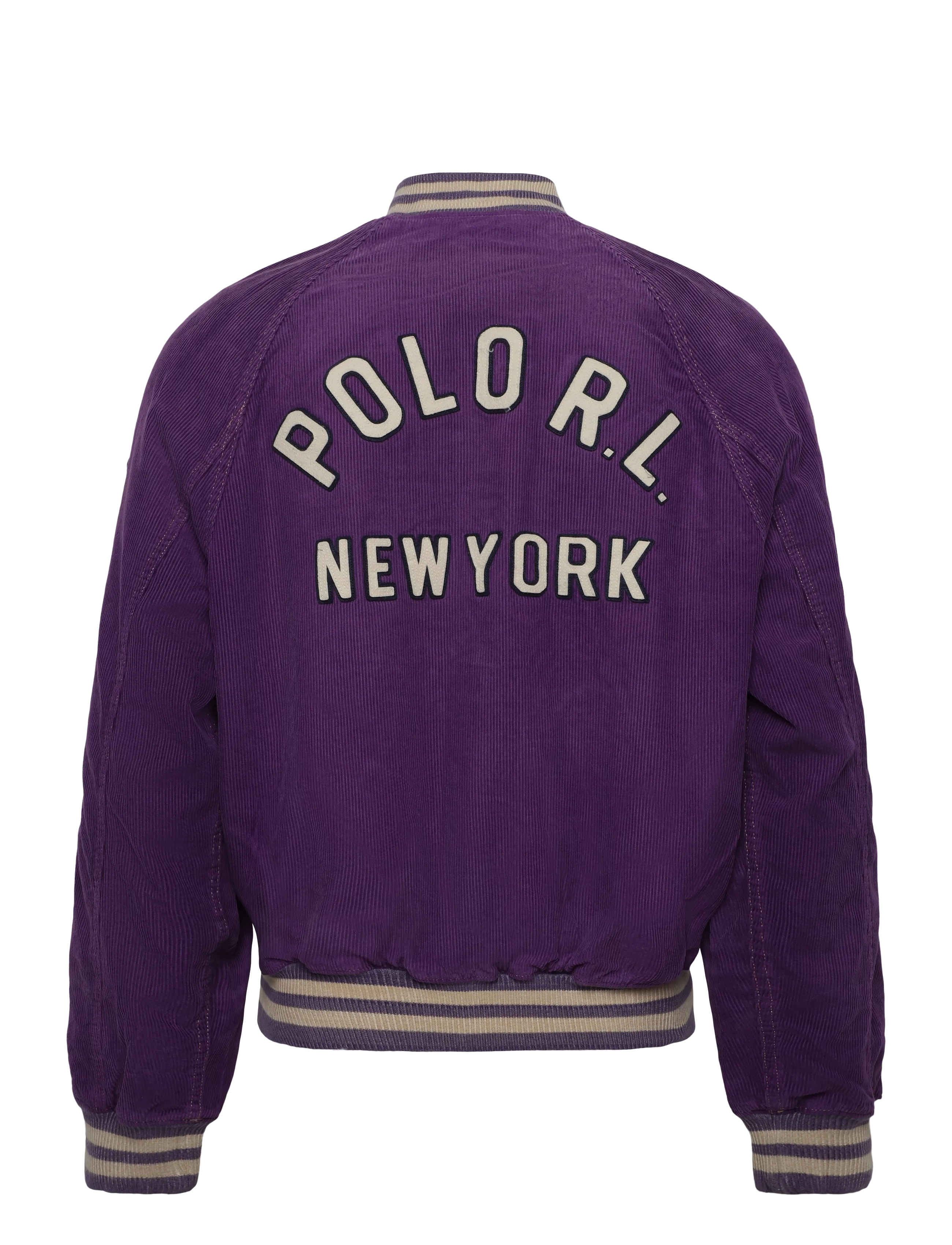 Polo Ralph Lauren - Corduroy Letter Jacket - varsity-jacken - new violet washed - 2