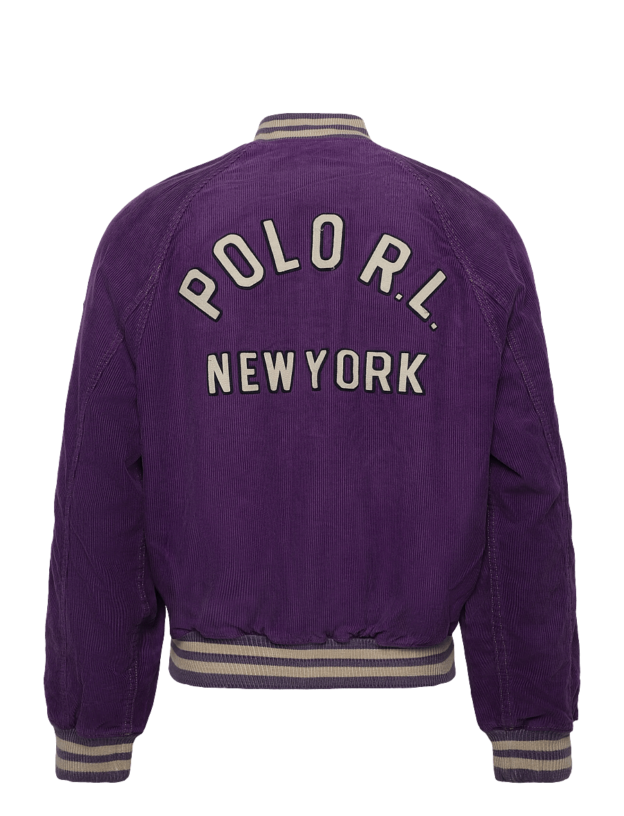Polo Ralph Lauren - Corduroy Letter Jacket - varsity-jacken - new violet washed - 2