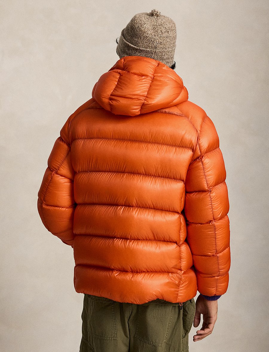 Polo Ralph Lauren - The Hawthorne Down Jacket - kurtki puchowe - coastal orange - 3