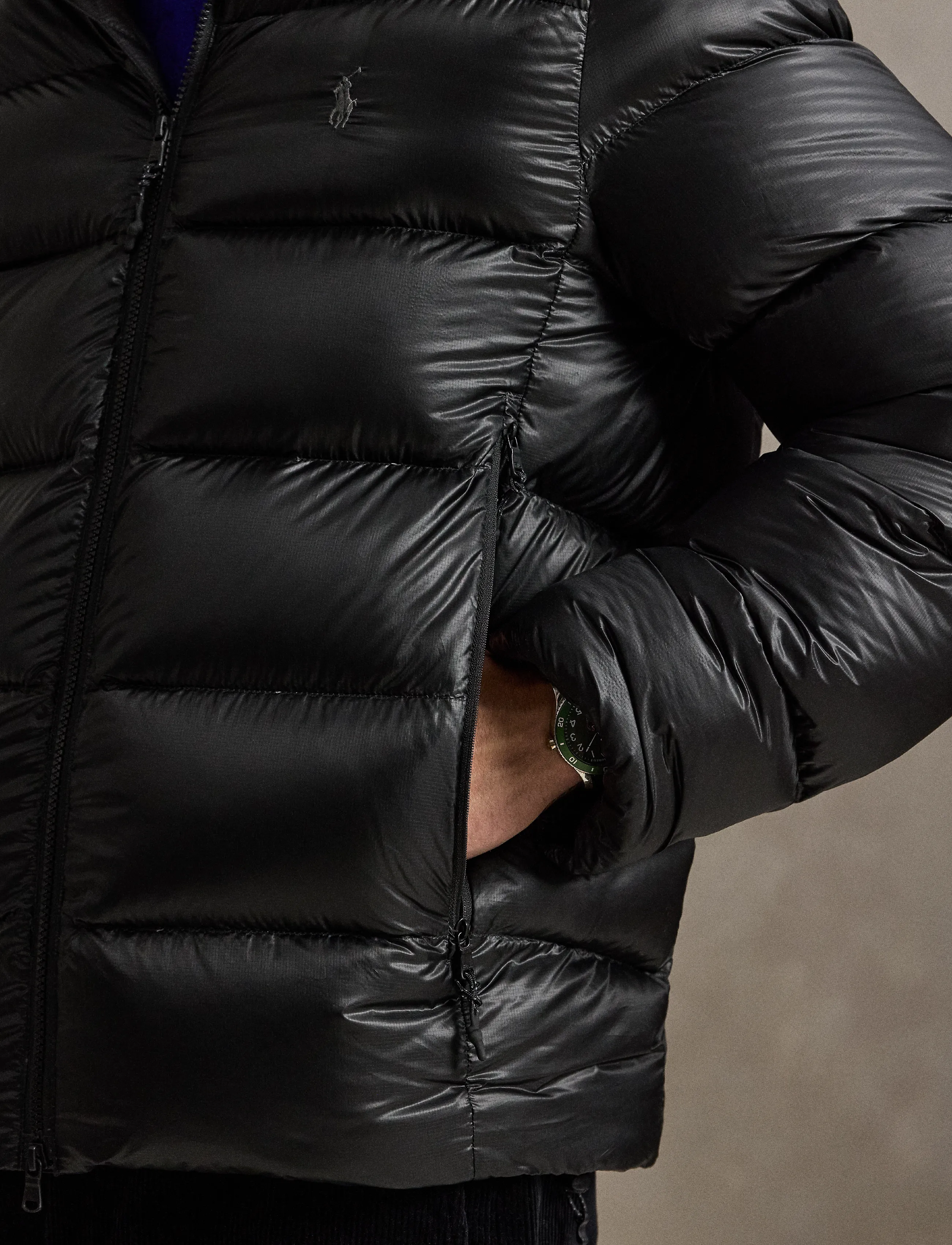 Polo Ralph Lauren - The Hawthorne Down Jacket - fodrade jackor - polo black - 4
