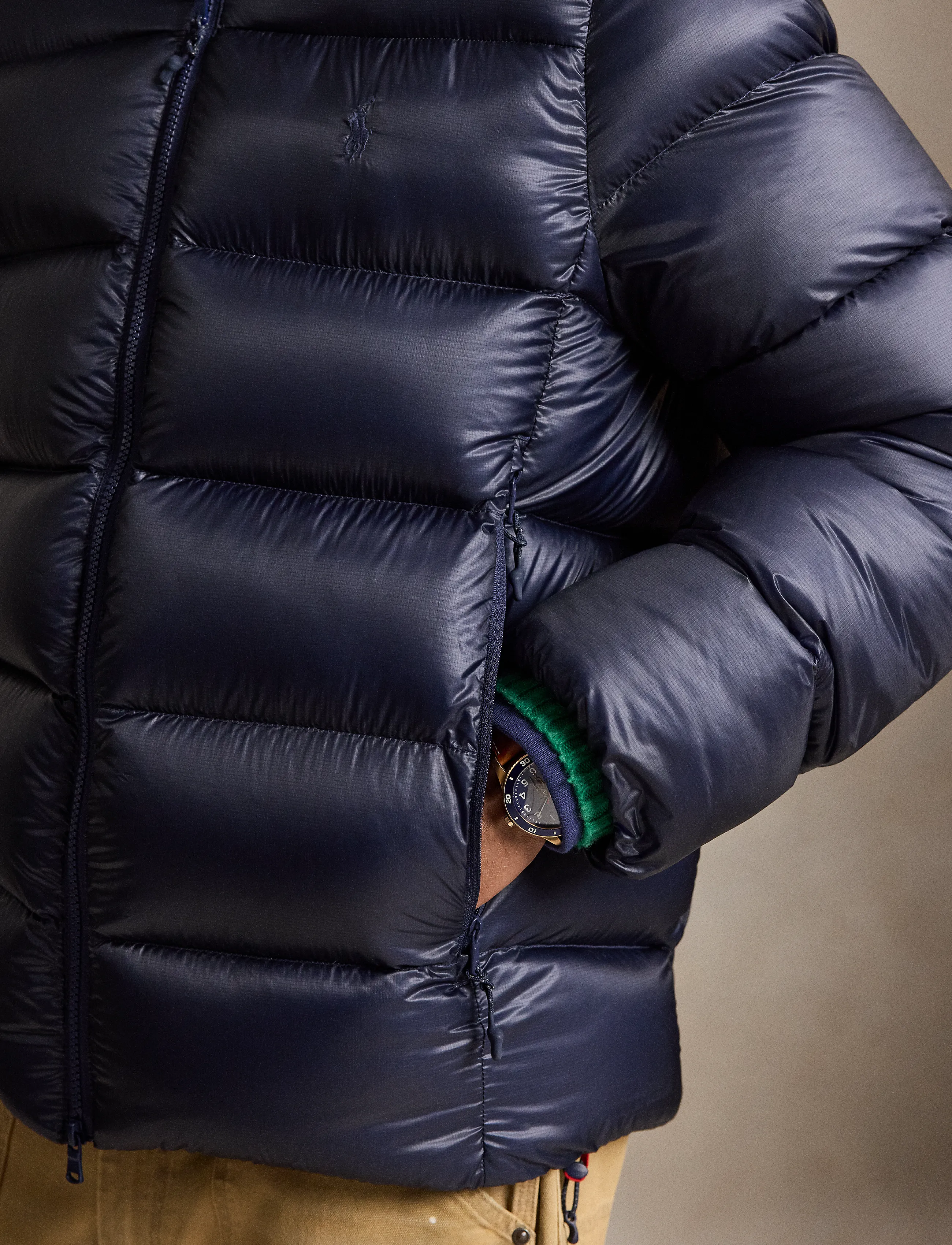 Polo Ralph Lauren - The Hawthorne Down Jacket - padded jackets - refined navy - 5