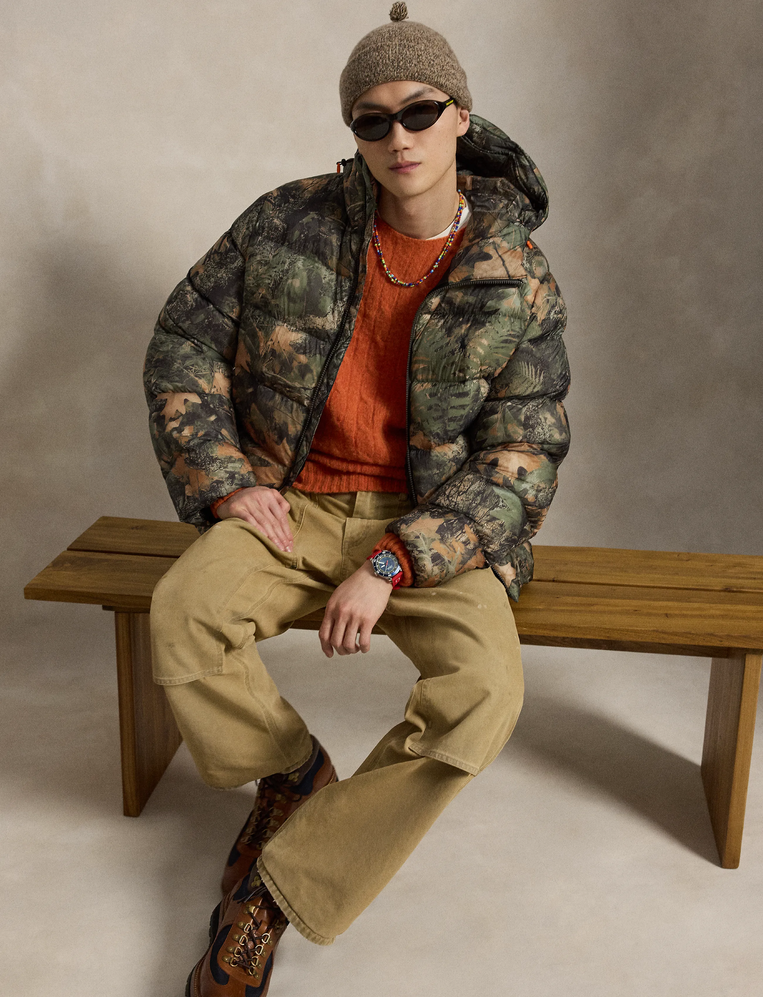 Polo Ralph Lauren - The Hawthorne Forest-Print Down Jacket - forest camo - 3