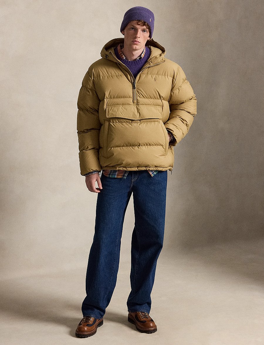 Polo Ralph Lauren - The Gorham Relaxed Fit Down Jacket - gefütterte jacken - camel - 4