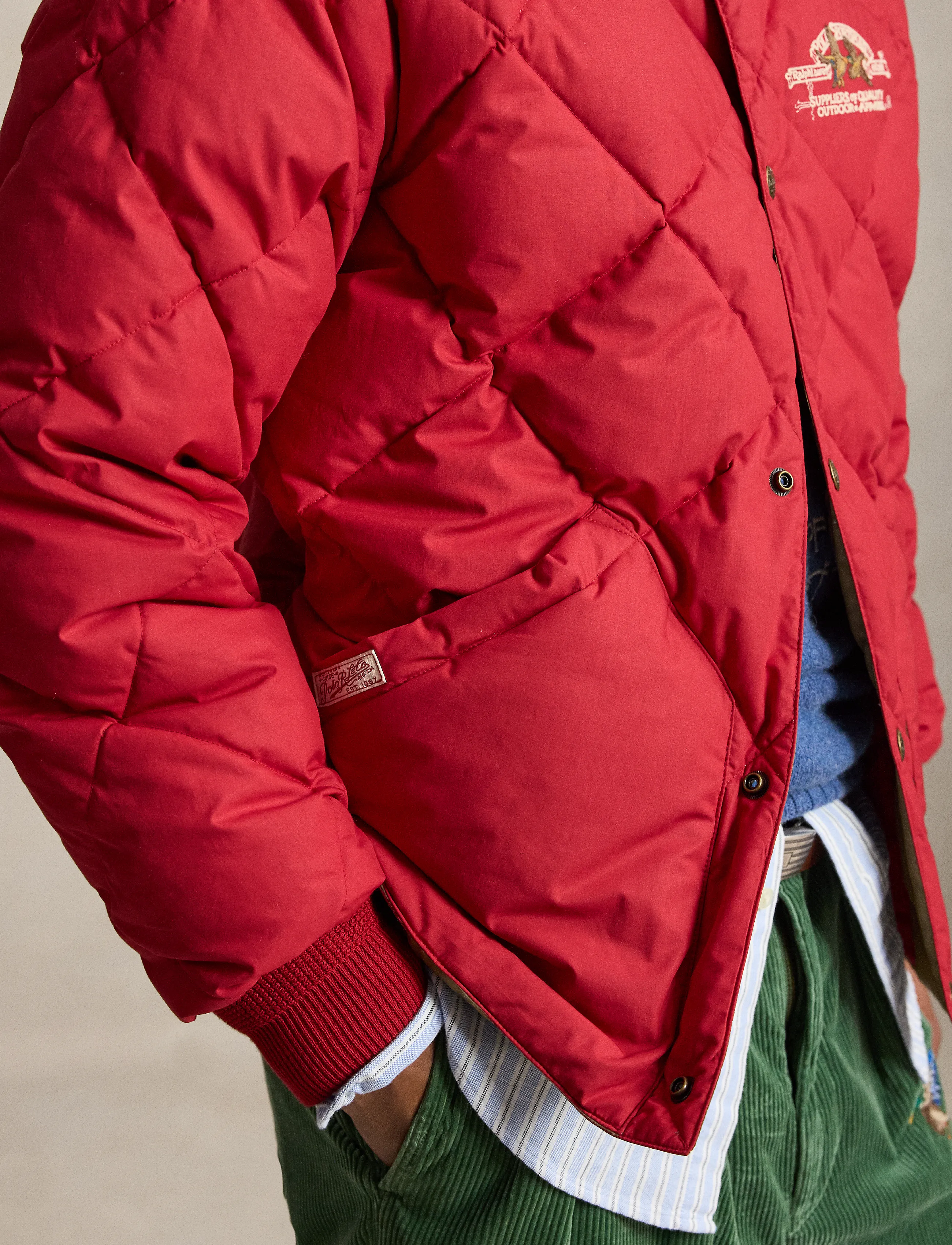 Polo Ralph Lauren - Polo Sportsman Down Jacket - sweet tomato - 5