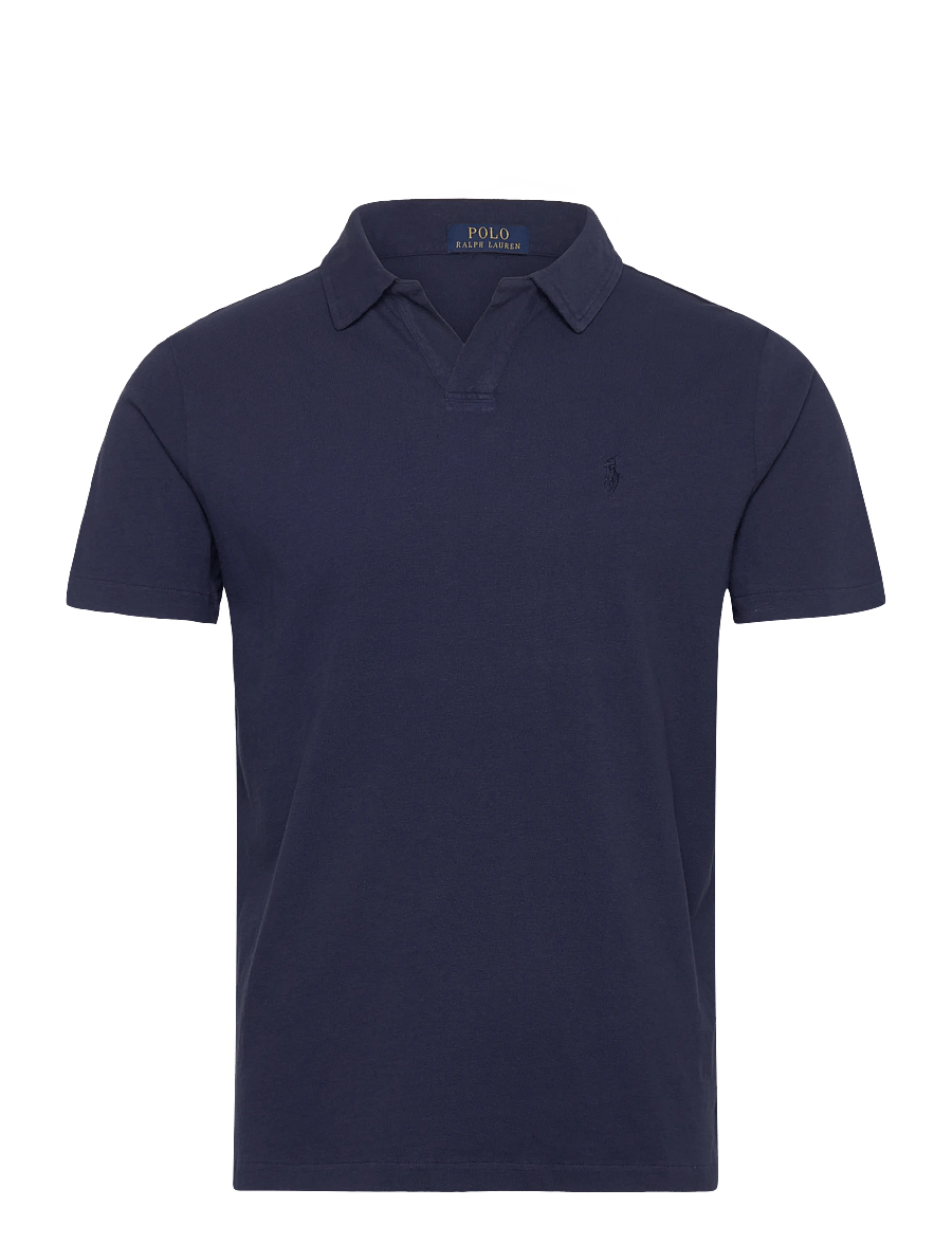 Polo Ralph Lauren - Standard Fit Cotton-Linen Polo Shirt - kurzärmelig - newport navy/navy - 1