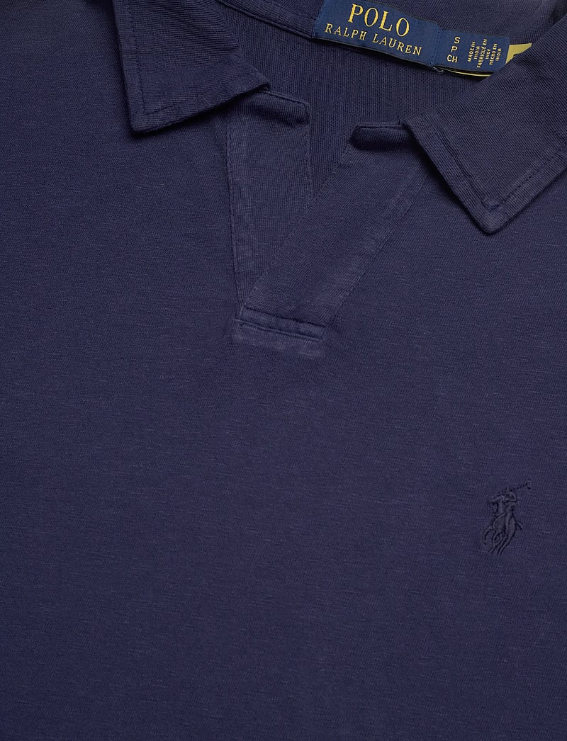 Polo Ralph Lauren - Standard Fit Cotton-Linen Polo Shirt - kurzärmelig - newport navy/navy - 2