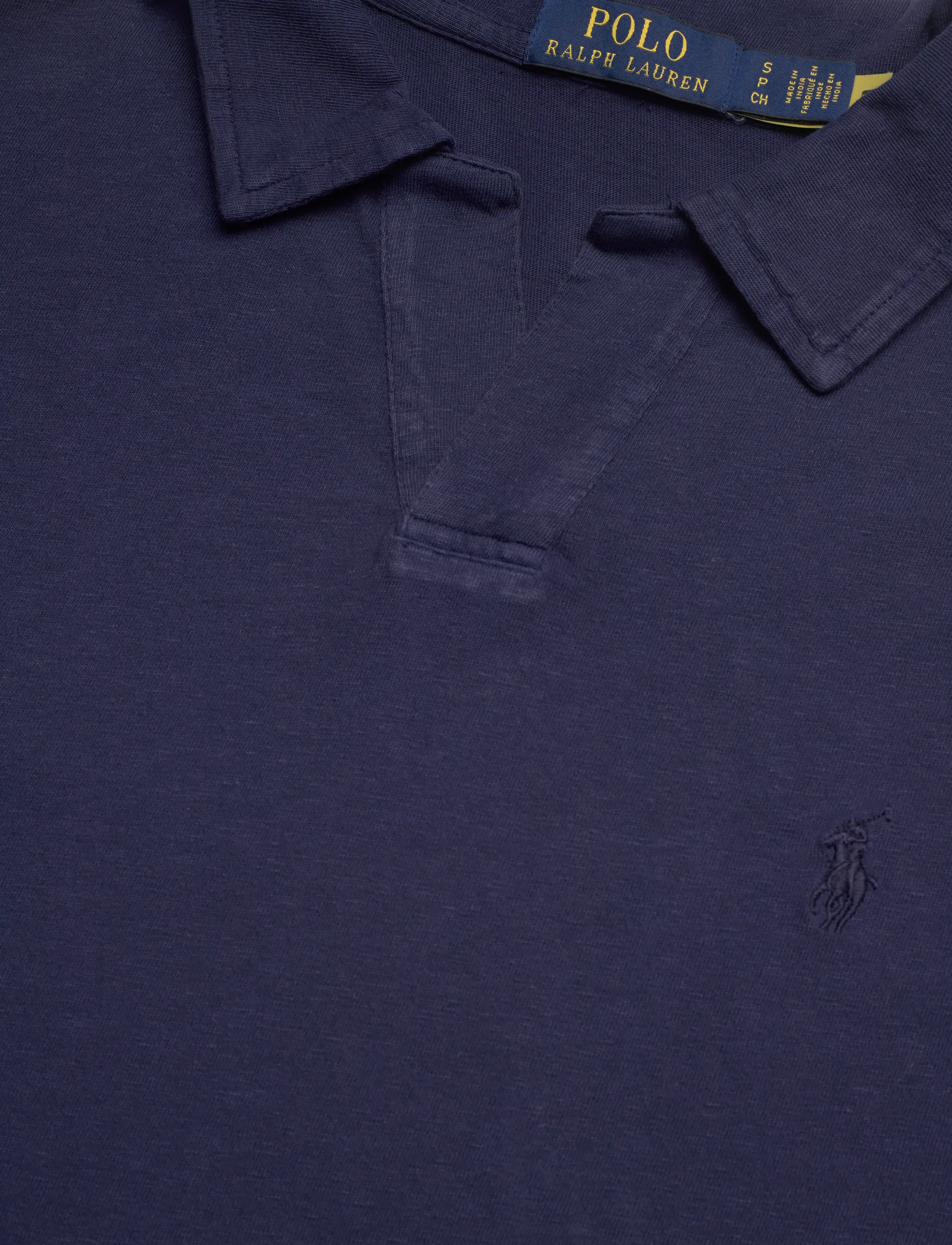 Polo Ralph Lauren - Standard Fit Cotton-Linen Polo Shirt - kortærmede poloer - newport navy/navy - 4