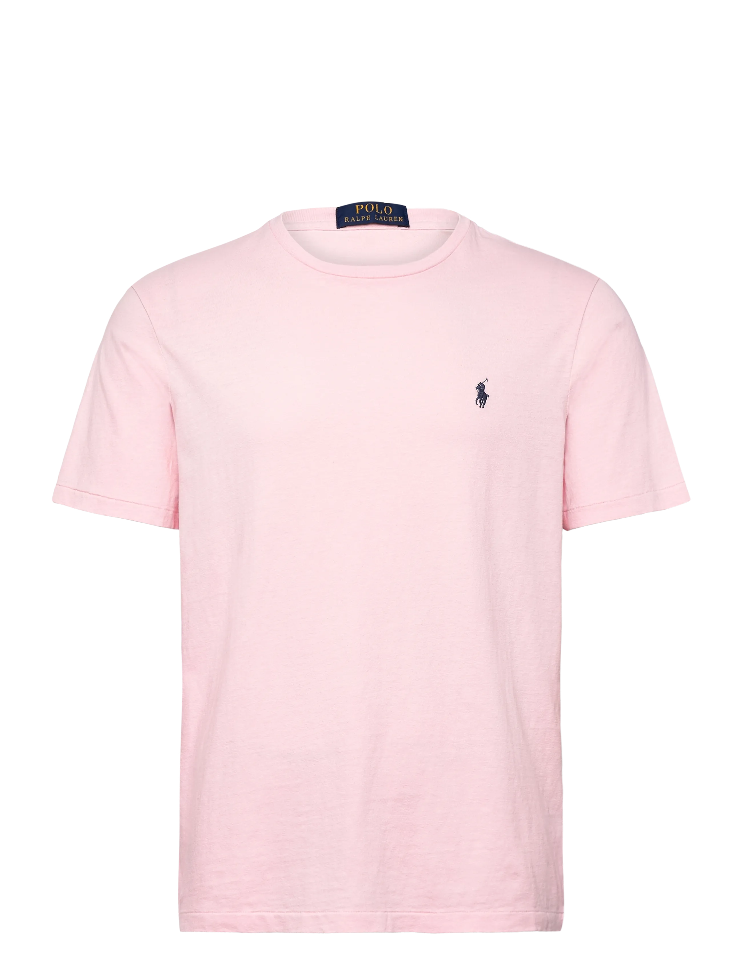 Polo Ralph Lauren Standard Fit Cotton-Linen T-Shirt - T-Shirts - GARDEN PINK / pink/rose