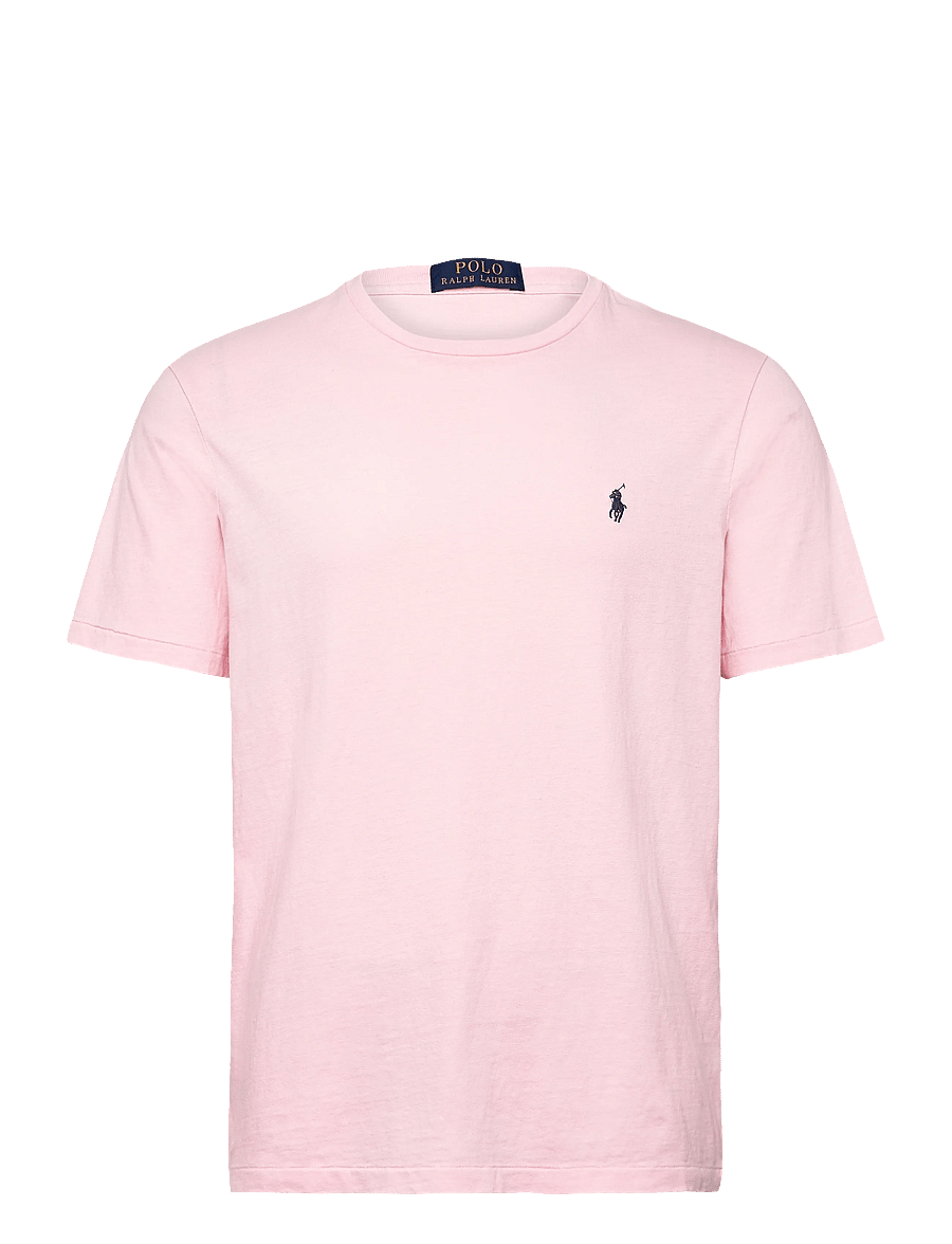 Polo Ralph Lauren - Standard Fit Cotton-Linen T-Shirt - kortærmede t-shirts - garden pink - 0