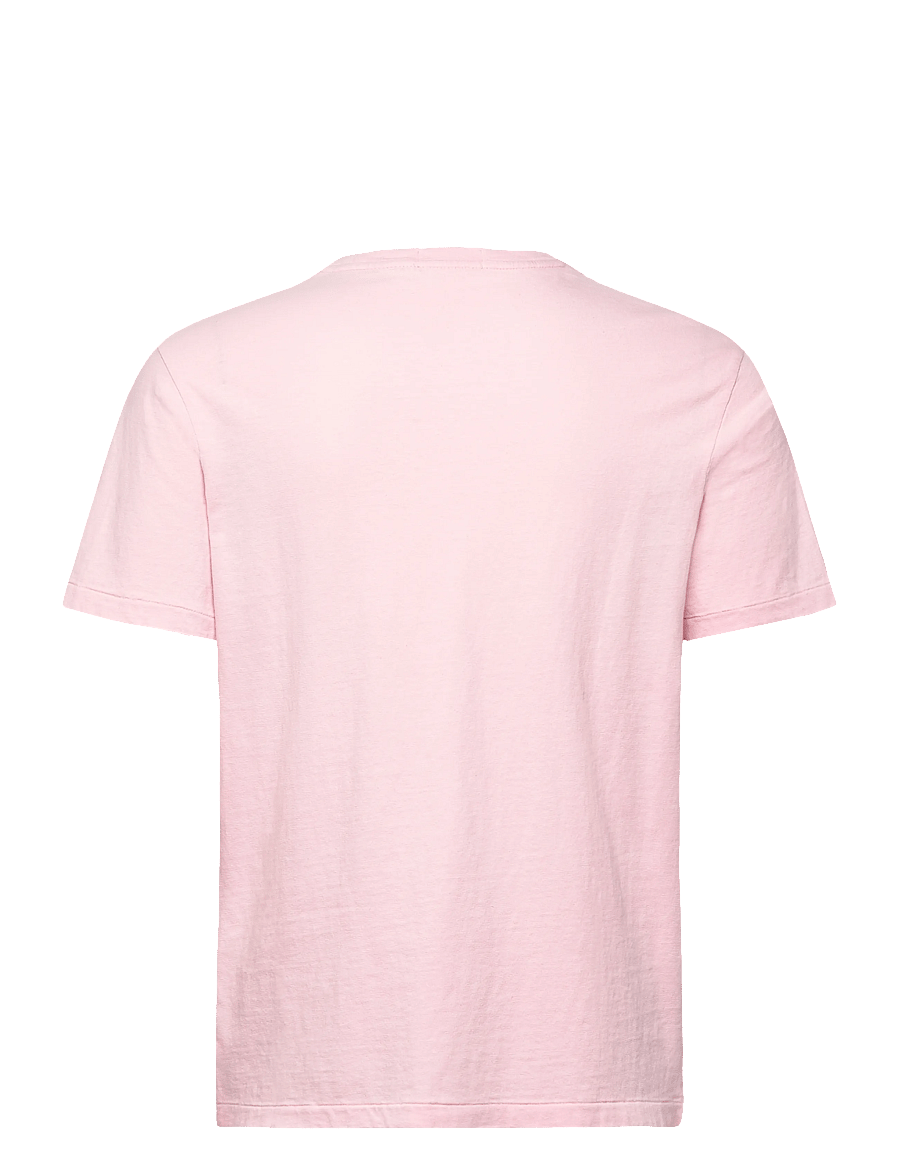 Polo Ralph Lauren - Standard Fit Cotton-Linen T-Shirt - kortærmede t-shirts - garden pink - 1