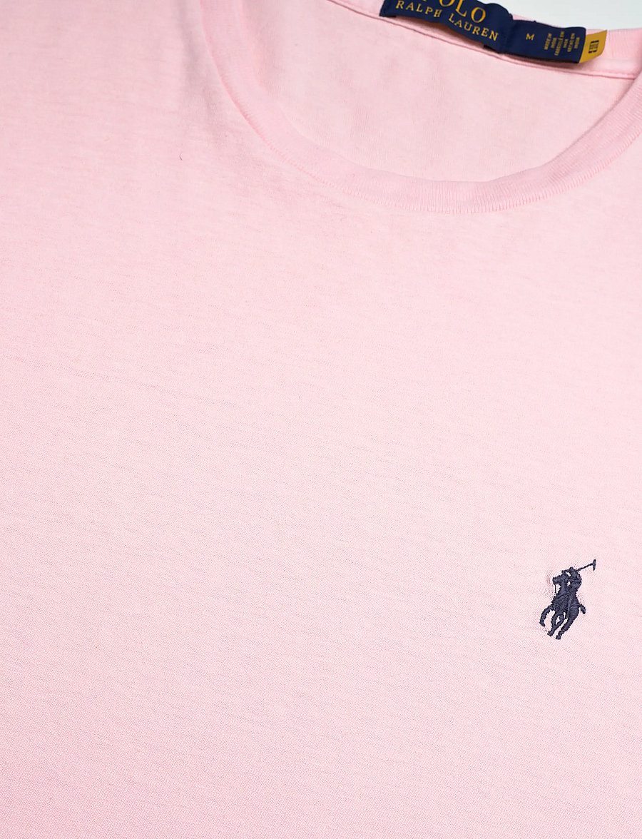 Polo Ralph Lauren - Standard Fit Cotton-Linen T-Shirt - kortærmede t-shirts - garden pink - 2