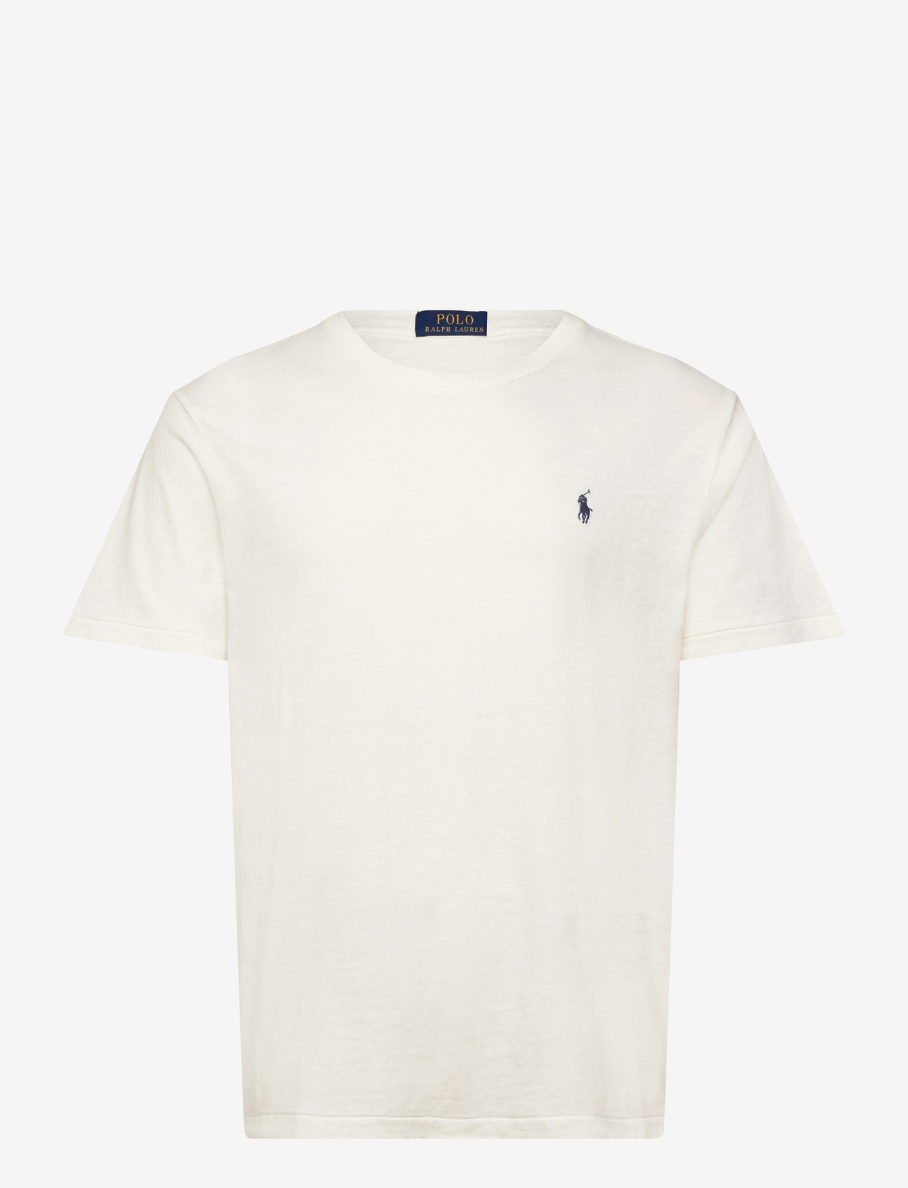 Polo Ralph Lauren - Standard Fit Cotton-Linen T-Shirt - t-shirts - nevis - 0