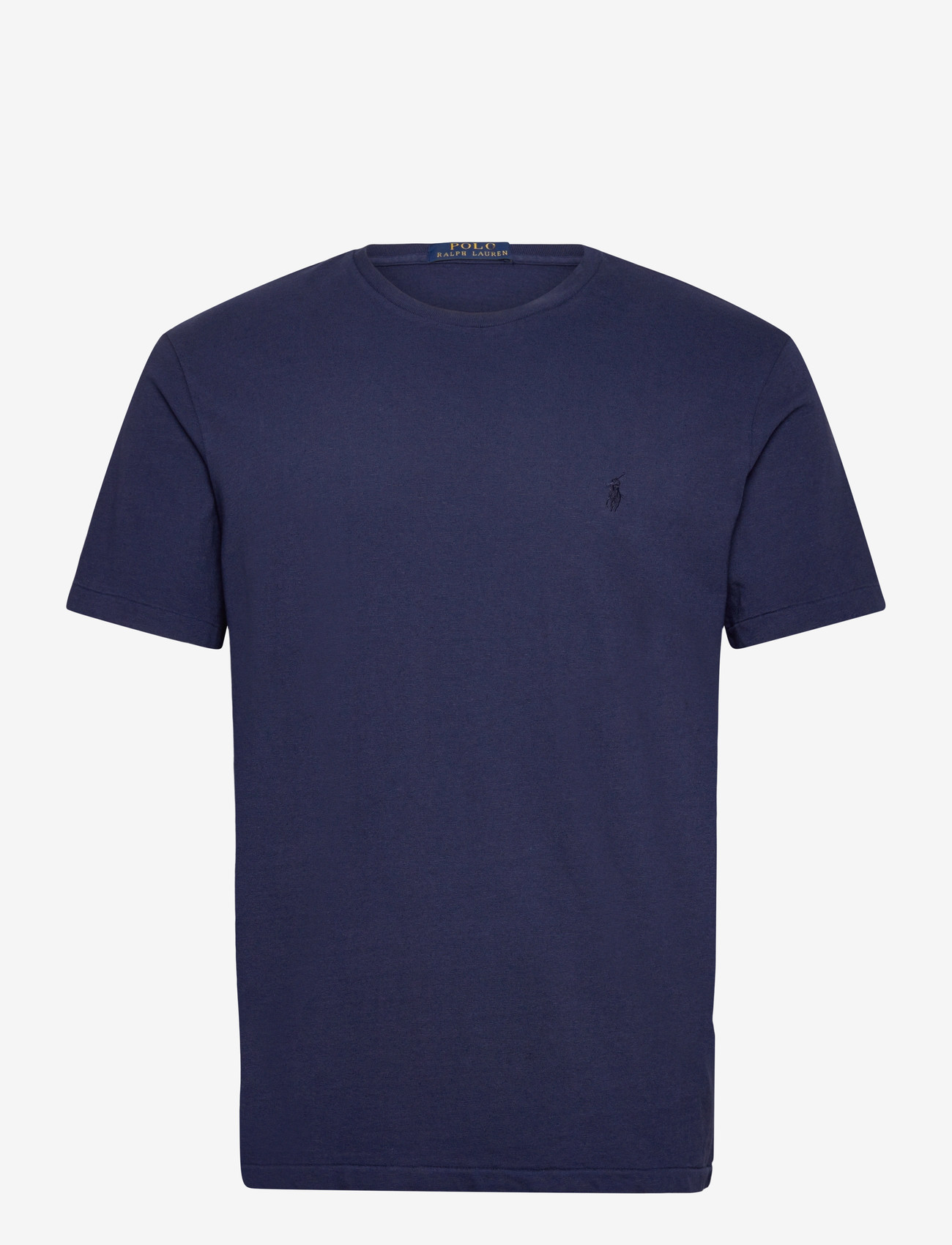 Polo Ralph Lauren - Standard Fit Cotton-Linen T-Shirt - t-shirts - newport navy/navy - 0