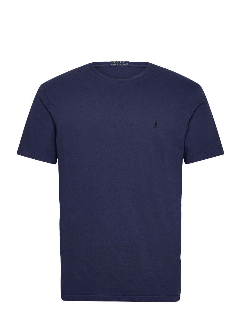 Polo Ralph Lauren - Standard Fit Cotton-Linen T-Shirt - t-shirts - newport navy/navy - 0