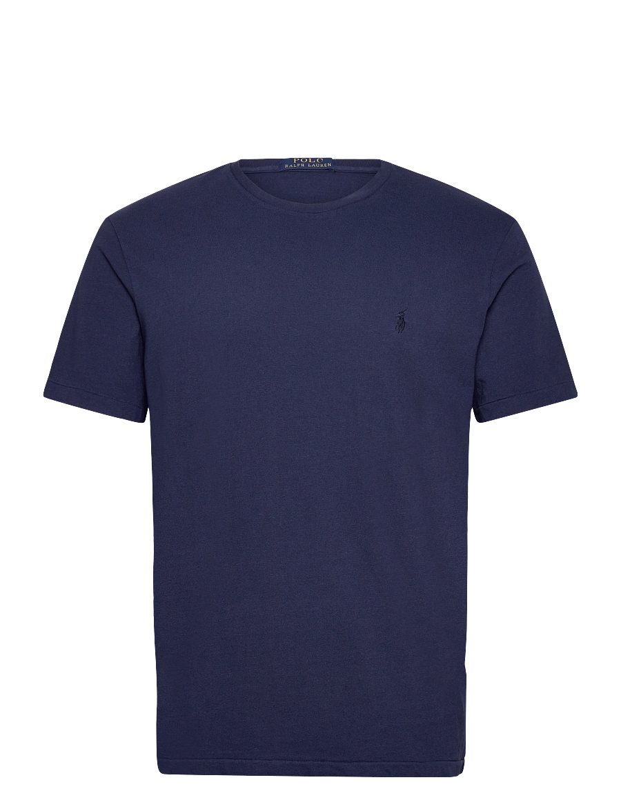 Polo Ralph Lauren - Standard Fit Cotton-Linen T-Shirt - kortærmede t-shirts - newport navy/navy - 1