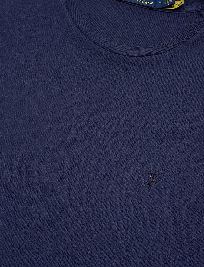 Polo Ralph Lauren - Standard Fit Cotton-Linen T-Shirt - t-shirts - newport navy/navy - 2