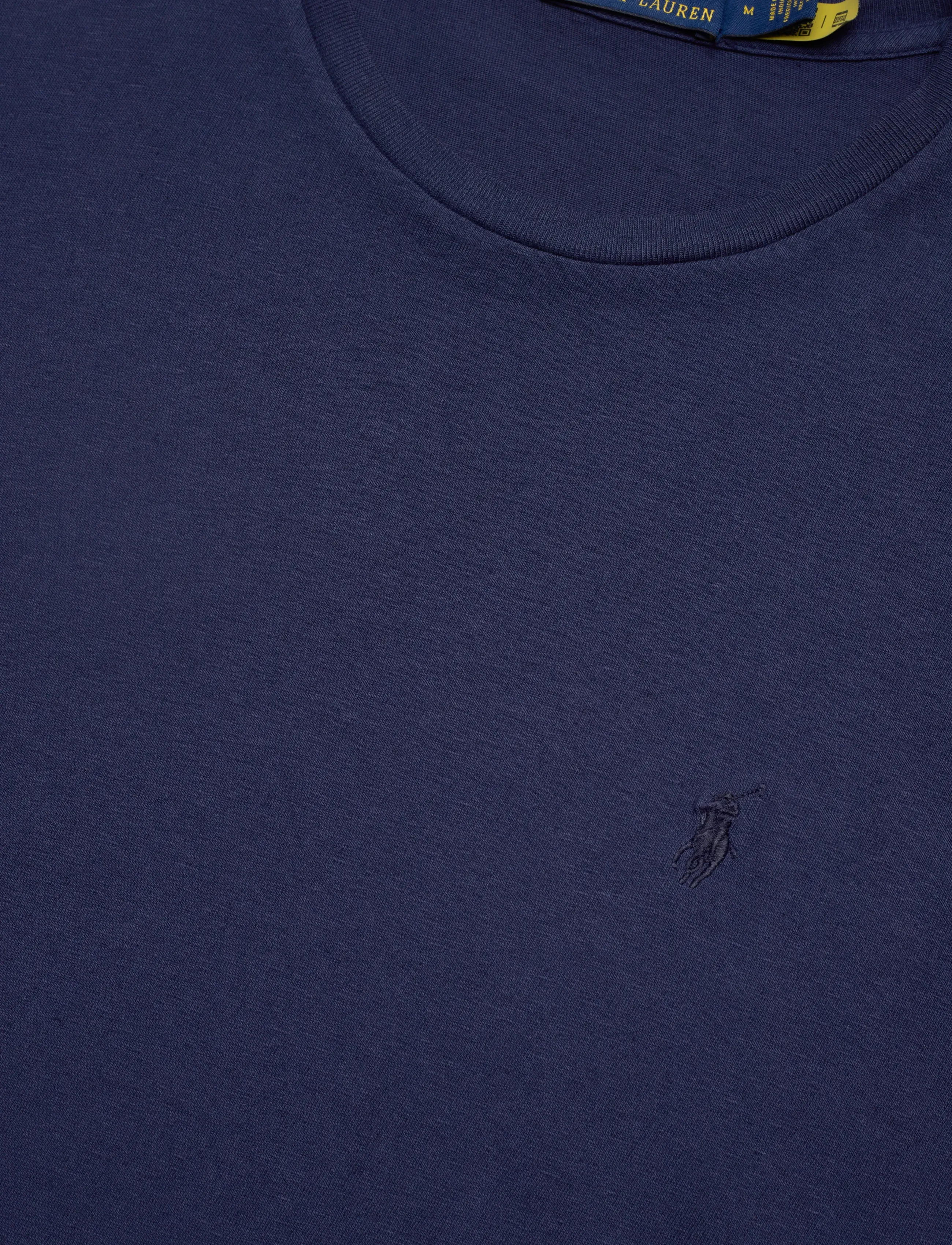 Polo Ralph Lauren - Standard Fit Cotton-Linen T-Shirt - marškinėliai trumpomis rankovėmis - newport navy/navy - 4