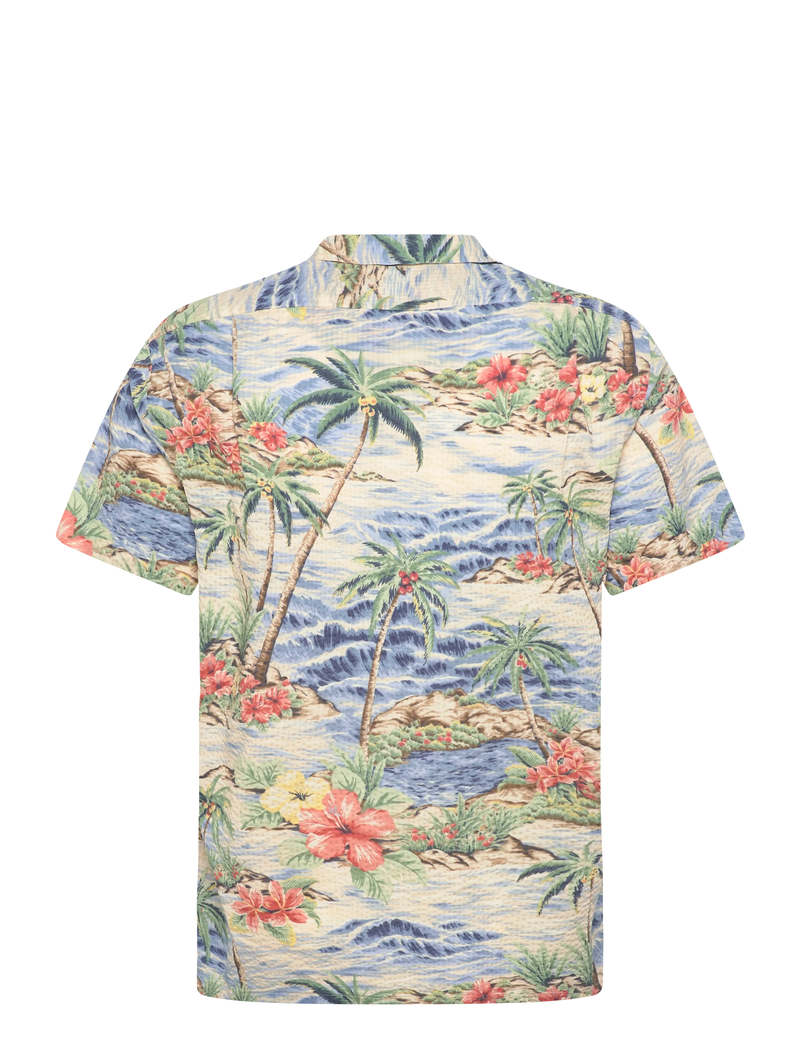 Polo Ralph Lauren - SEERSUCKER KNIT-WVN-SHIRT - basic skjorter - 7220 harbor cove - 2