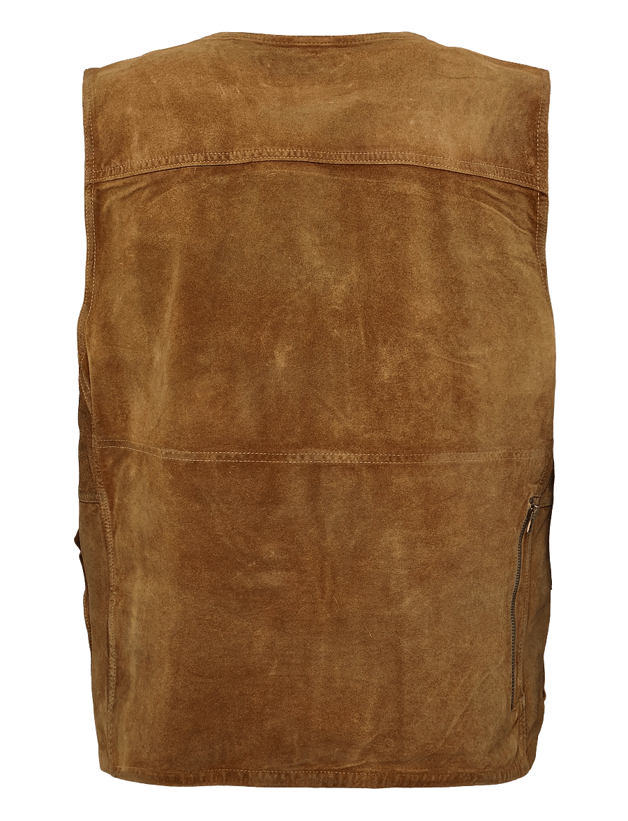 Polo Ralph Lauren - Suede Utility Vest - westen - camel - 2