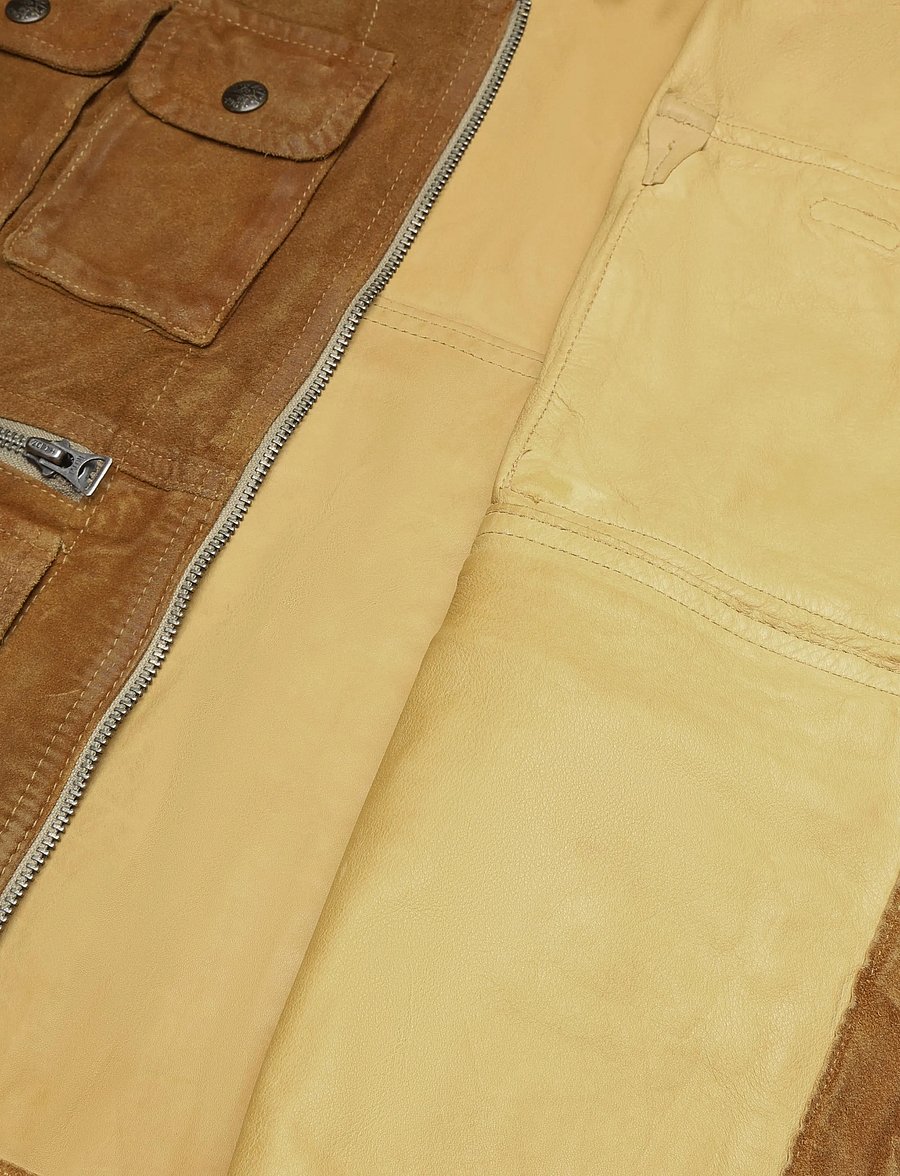 Polo Ralph Lauren - Suede Utility Vest - liemenės - camel - 4