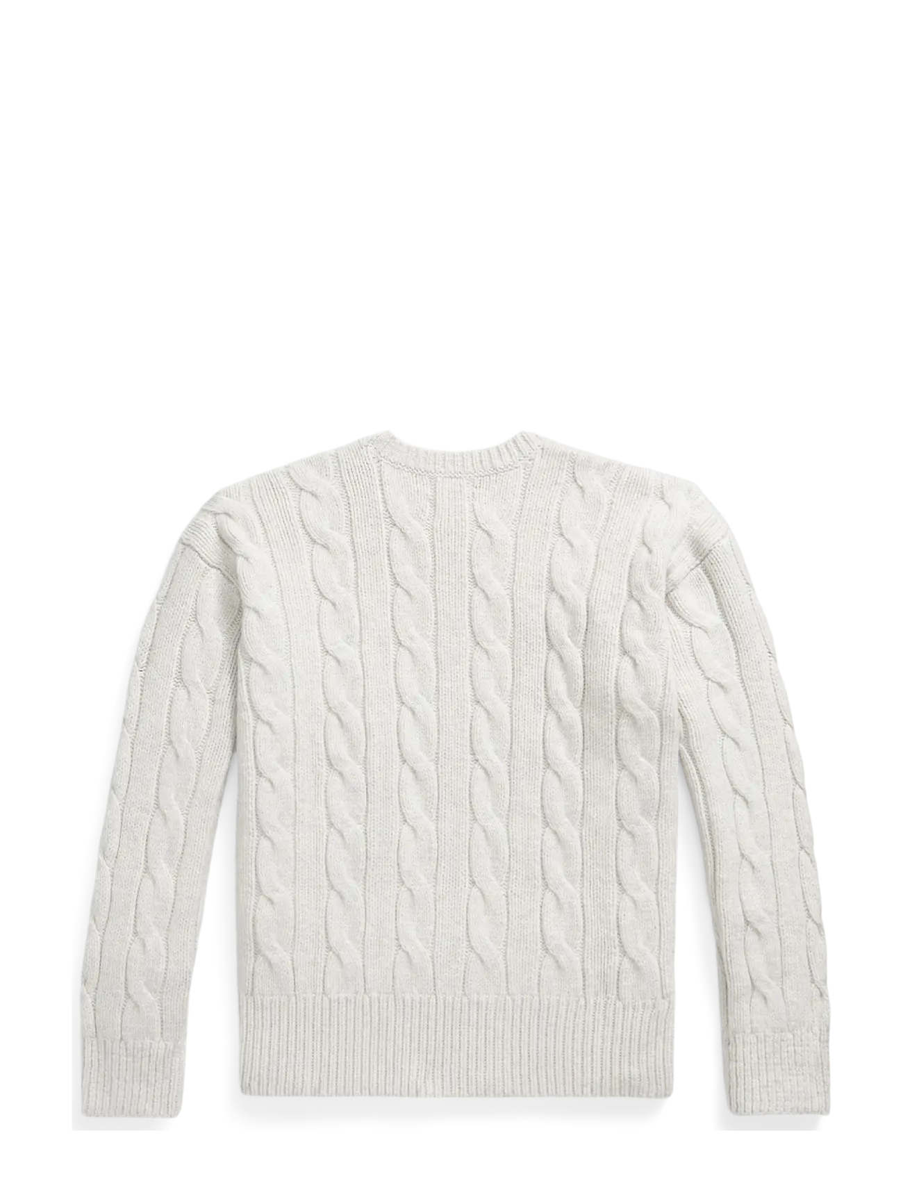 Polo Ralph Lauren - Relaxed Fit Cable-Knit Sweater - rundhals - dim grey heather - 1