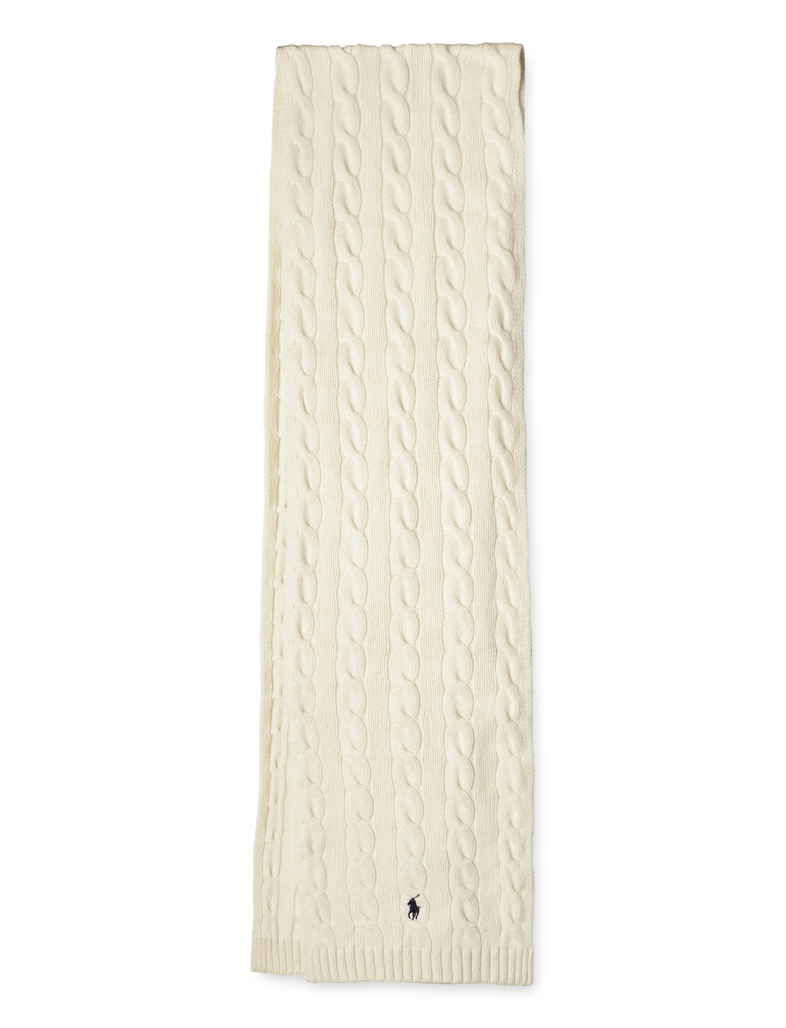 Polo Ralph Lauren Cable-Knit Wool-Cashmere Scarf - Aksessuaarid - ANDOVER CREAM / cream