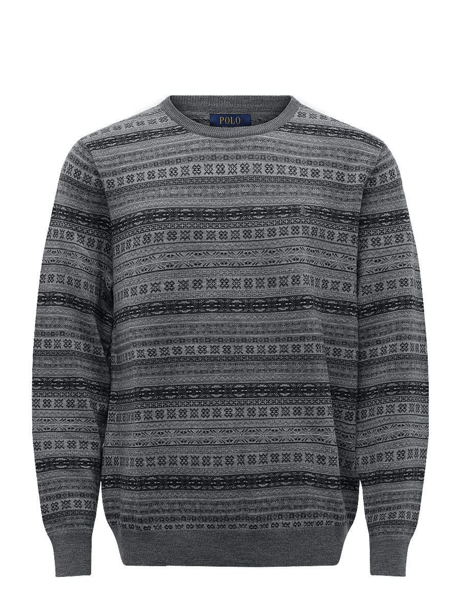 Polo Ralph Lauren - Fair Isle Washable Wool Sweater - rundhals - grey combo - 2
