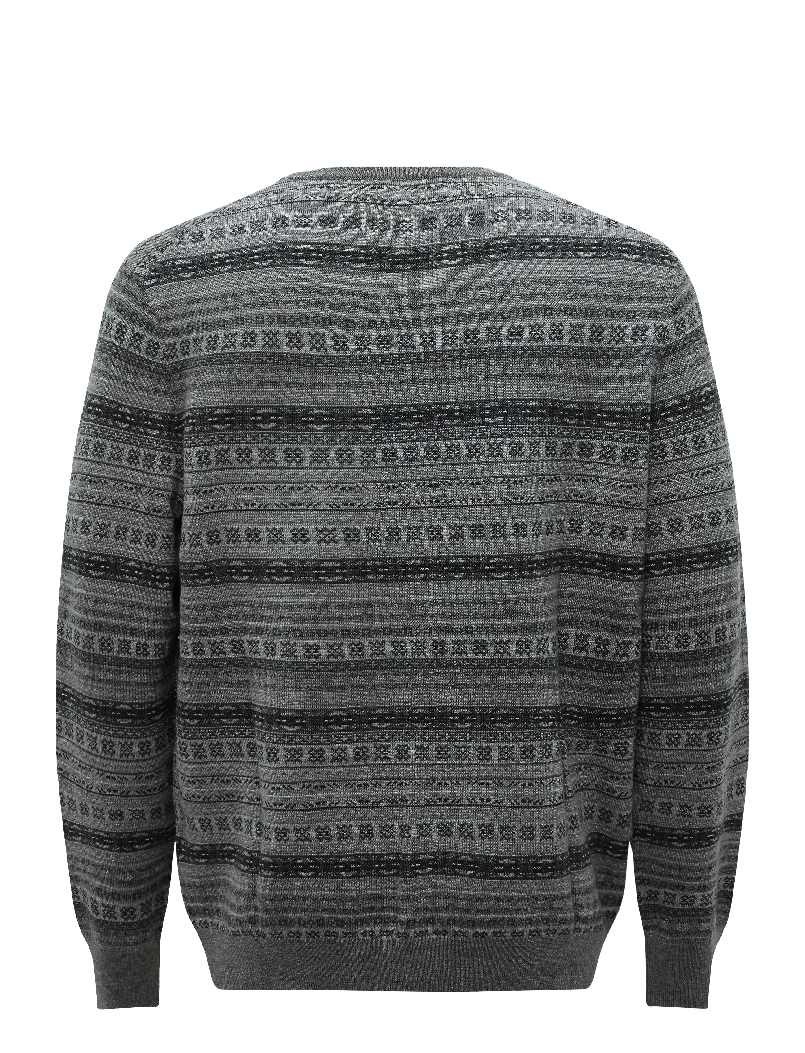 Polo Ralph Lauren - Fair Isle Washable Wool Sweater - rundhals - grey combo - 3