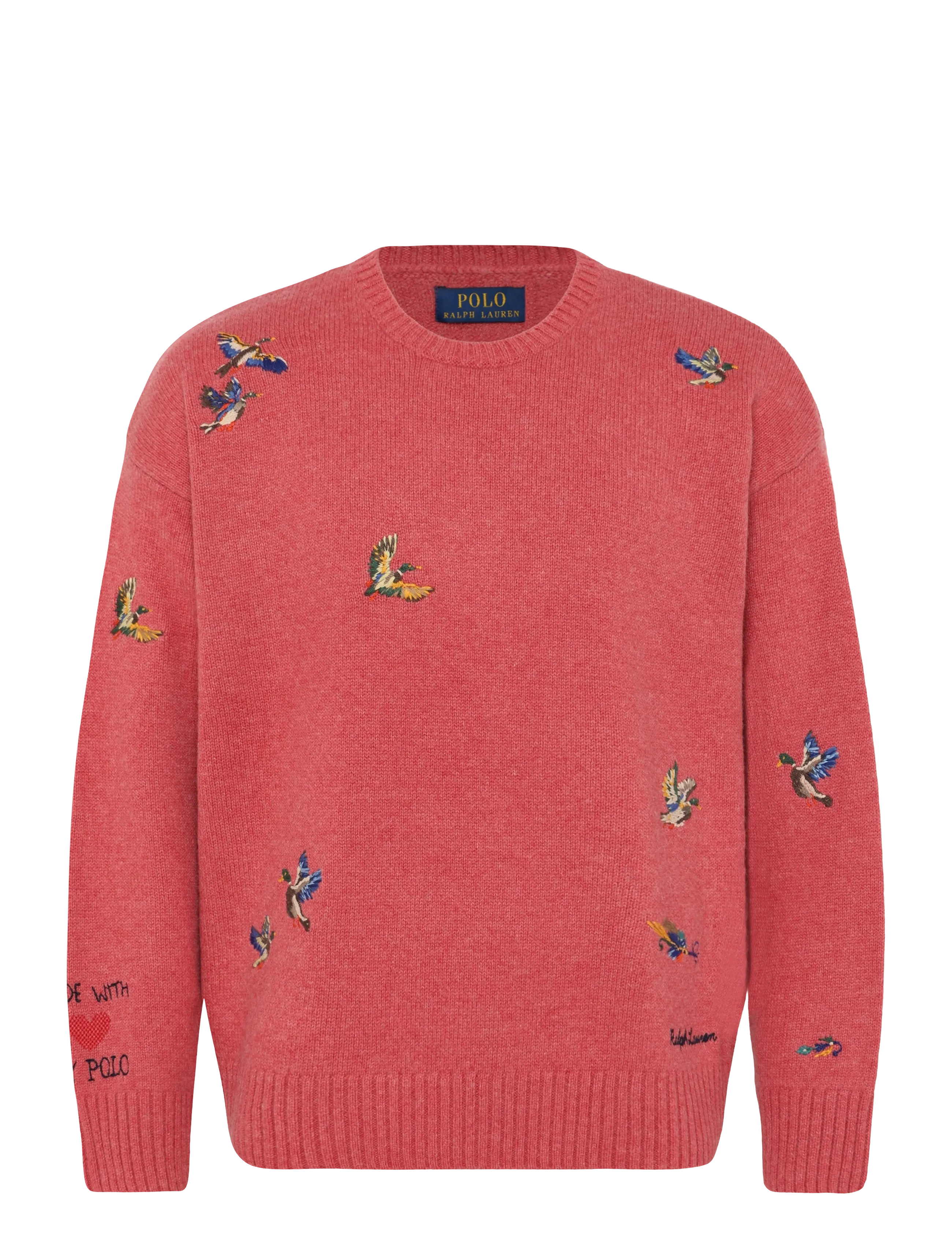 Polo Ralph Lauren Relaxed Fit Wool-Alpaca Sweater - Kleidung - CAPSAICIN RED HTH / red