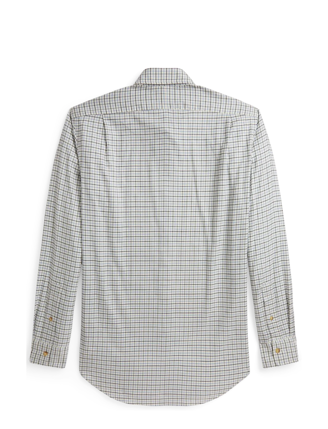 Polo Ralph Lauren - Classic Fit Tattersall Twill Shirt - 7456a off white b - 1