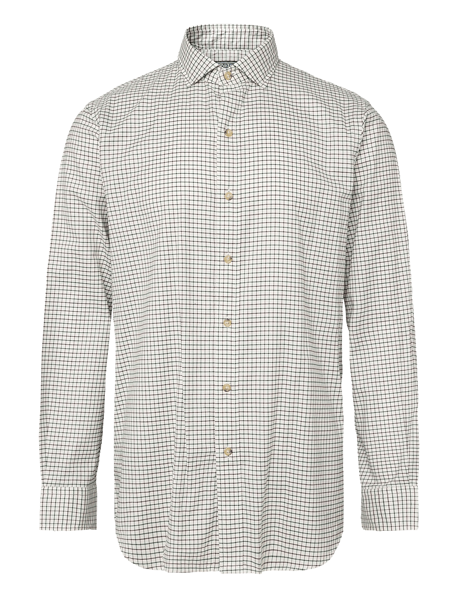 Polo Ralph Lauren - 120/2 TWILL-WVN-SHIRT - ternede skjorter - 7456b off white g - 0
