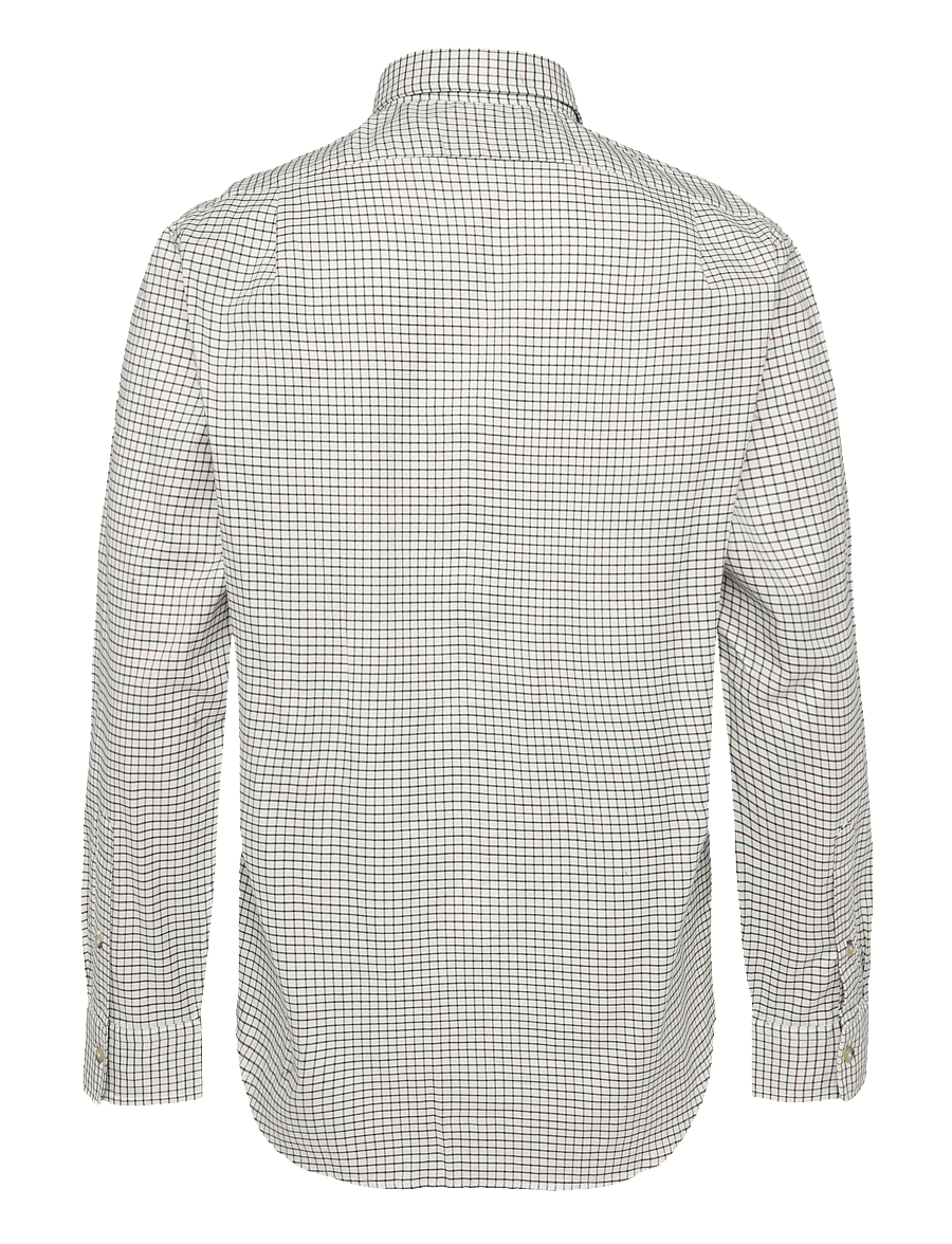 Polo Ralph Lauren - 120/2 TWILL-WVN-SHIRT - ternede skjorter - 7456b off white g - 1