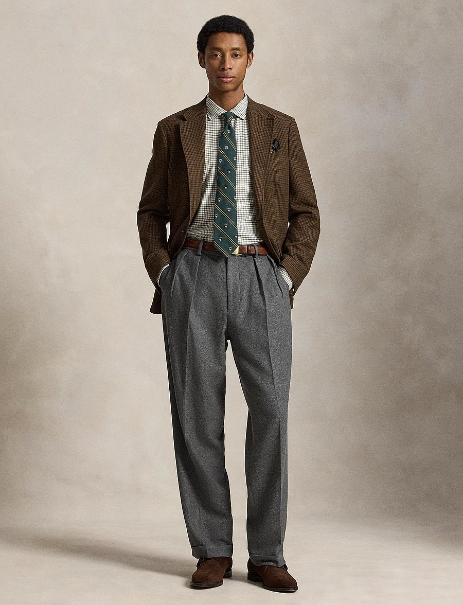 Polo Ralph Lauren - Classic Fit Tattersall Twill Shirt - rutede skjorter - 7456b off white g - 5