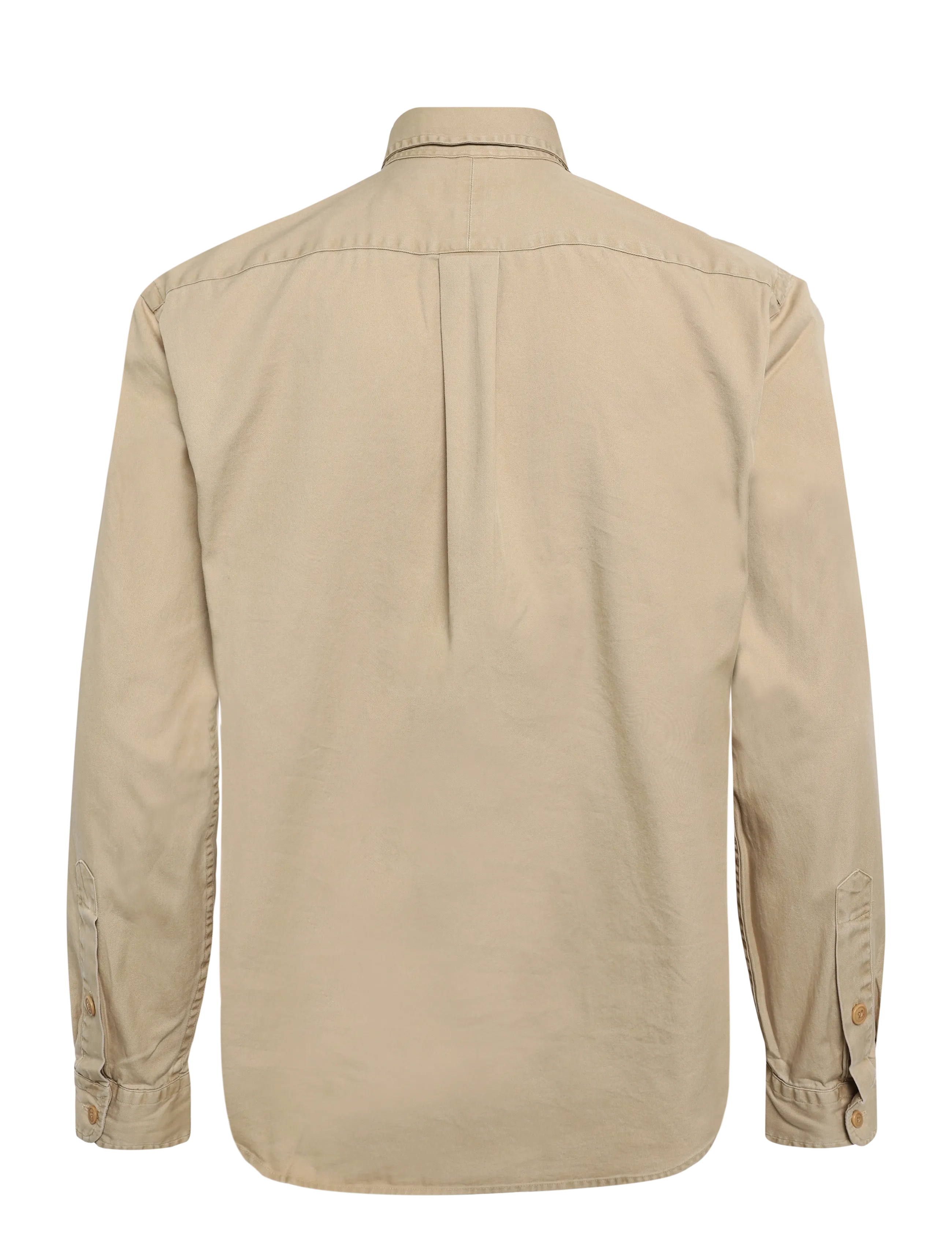 Polo Ralph Lauren - Classic Fit Washed Chino Workshirt - basic shirts - vintage khaki - 3