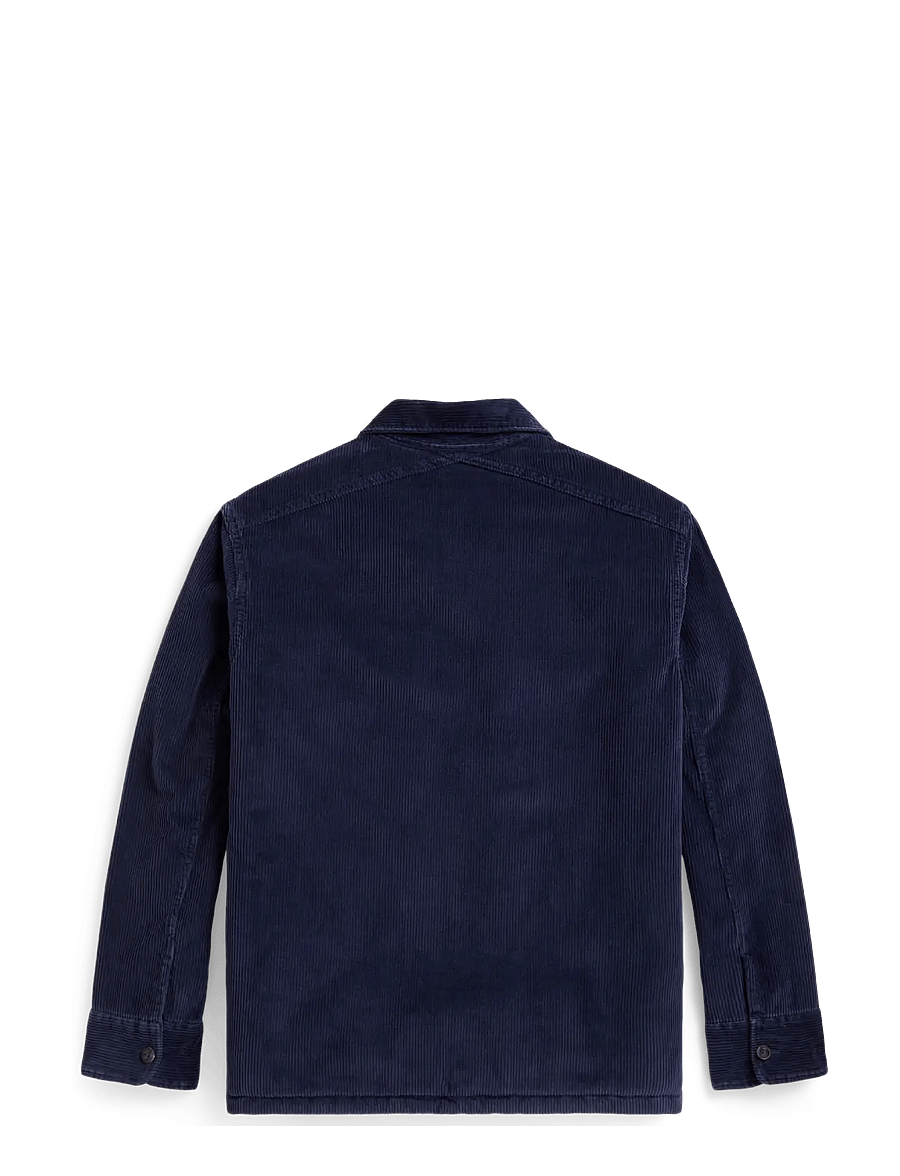 Polo Ralph Lauren - Fleece-Lined Corduroy Overshirt - Überhemden - newport navy - 1