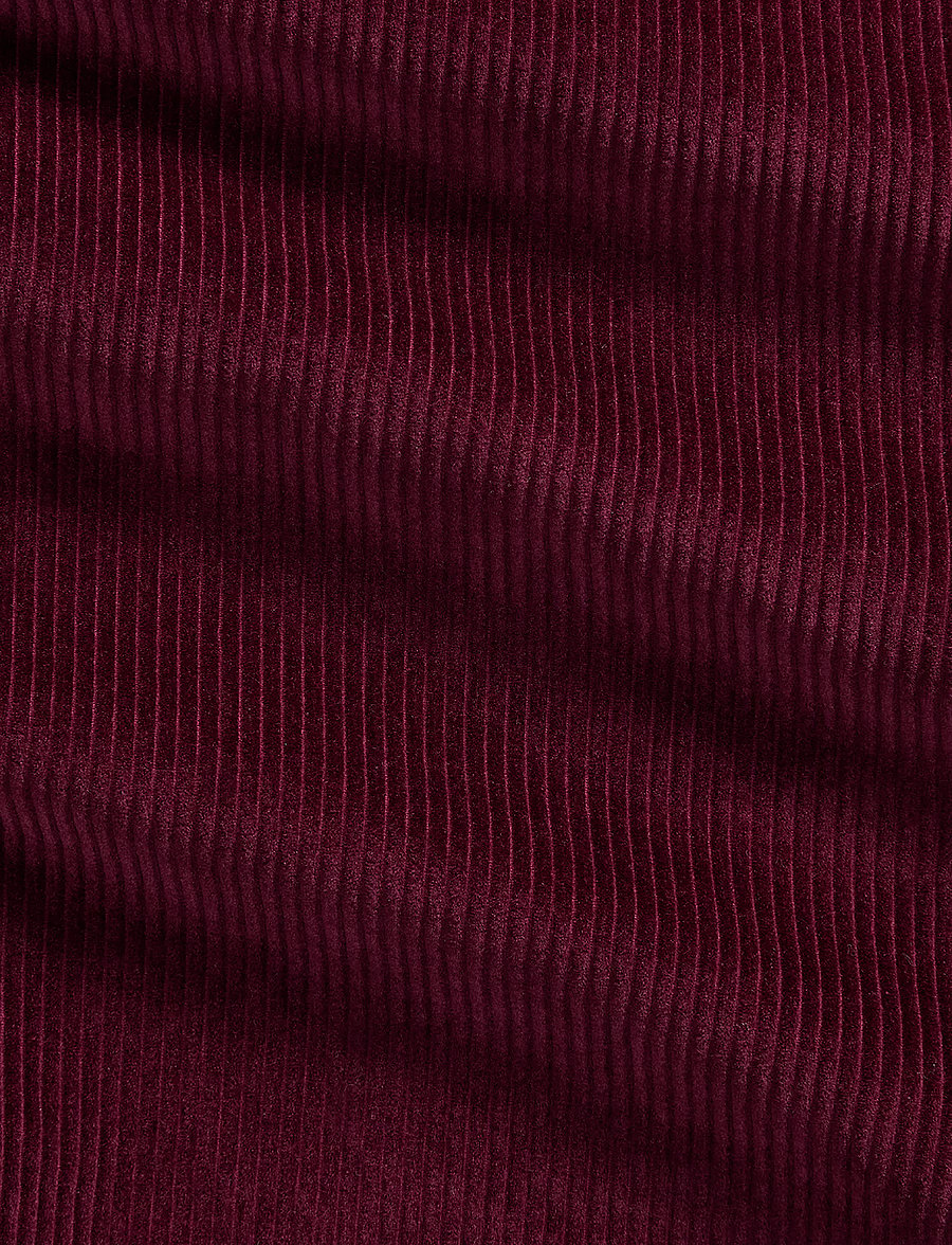 Polo Ralph Lauren - Classic Fit Corduroy Camp Shirt - tavalised t-särgid - classic wine - 1