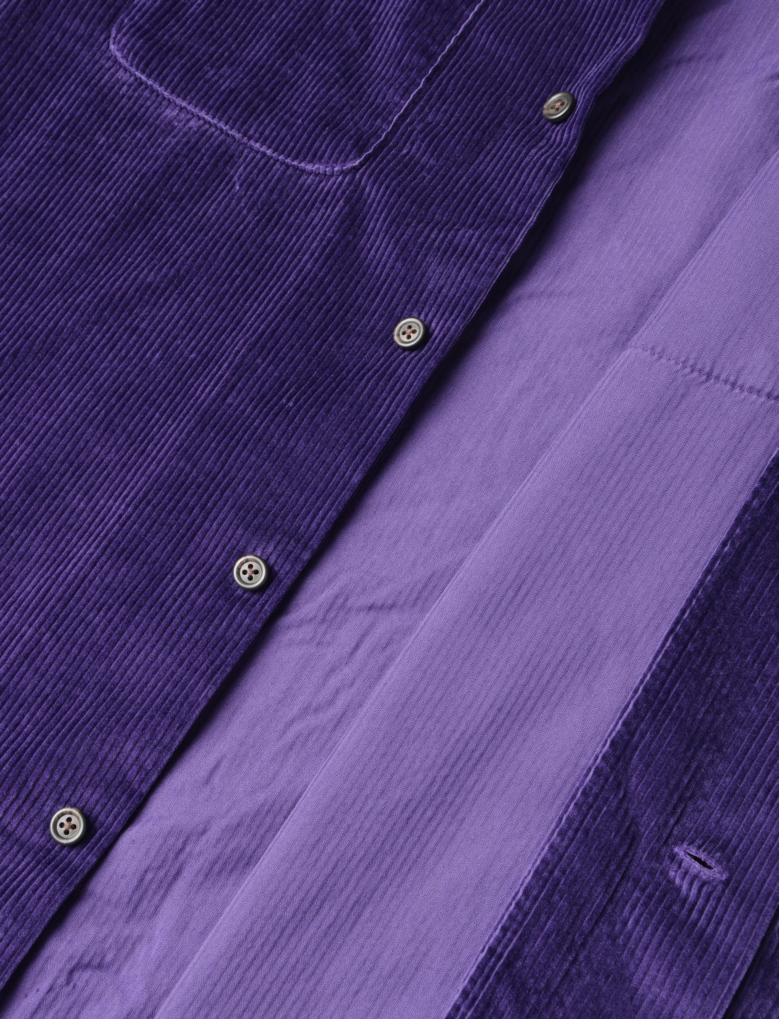 Polo Ralph Lauren - Classic Fit Corduroy Camp Shirt - tavalised t-särgid - medieval purple - 3