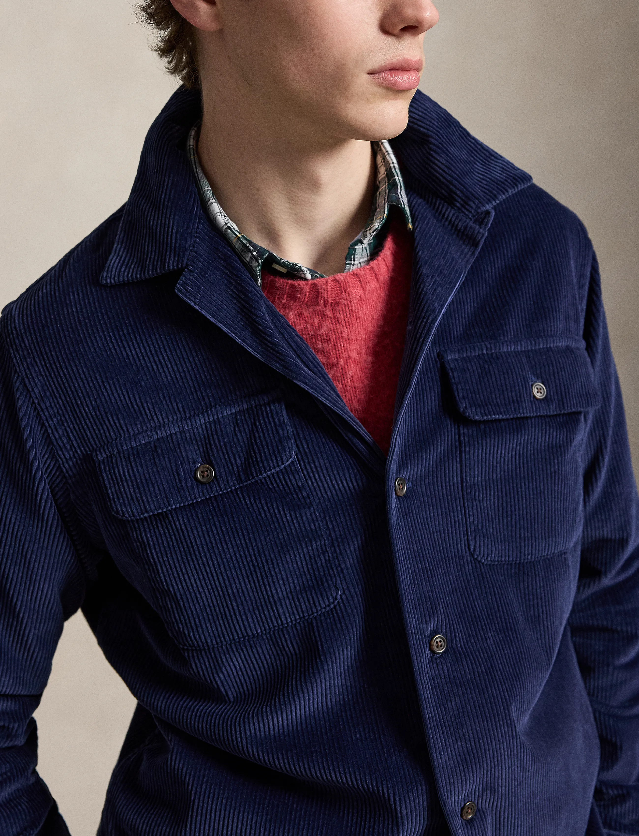 Polo Ralph Lauren Classic Fit Corduroy Camp Shirt skjortor & blusar herr – bild 4