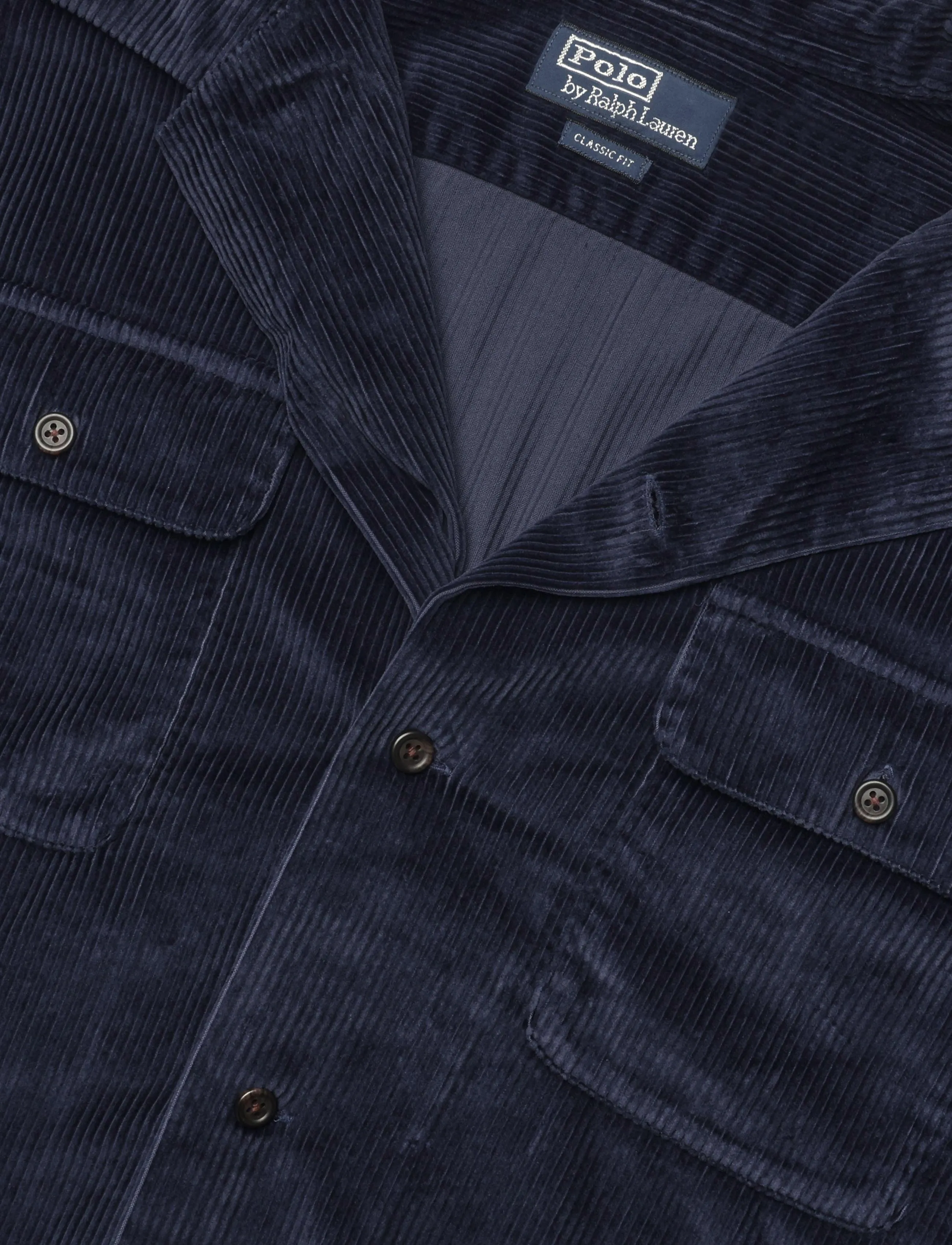 Polo Ralph Lauren - Classic Fit Corduroy Camp Shirt - basic-hemden - newport navy - 2